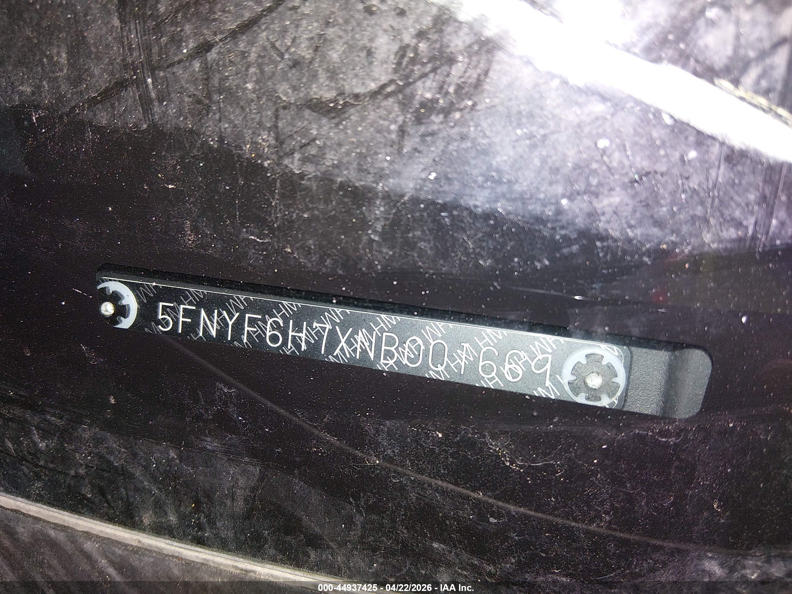 HONDA PILOT image 9