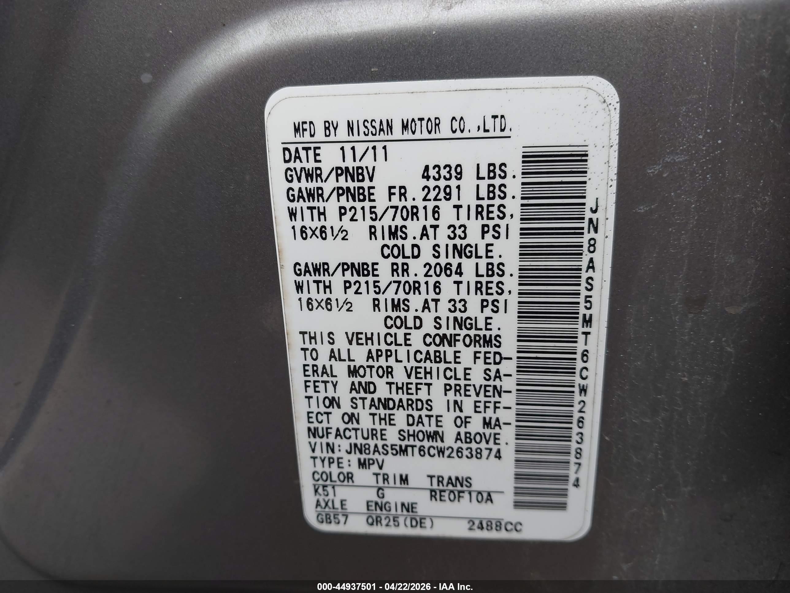 NISSAN ROGUE image 9