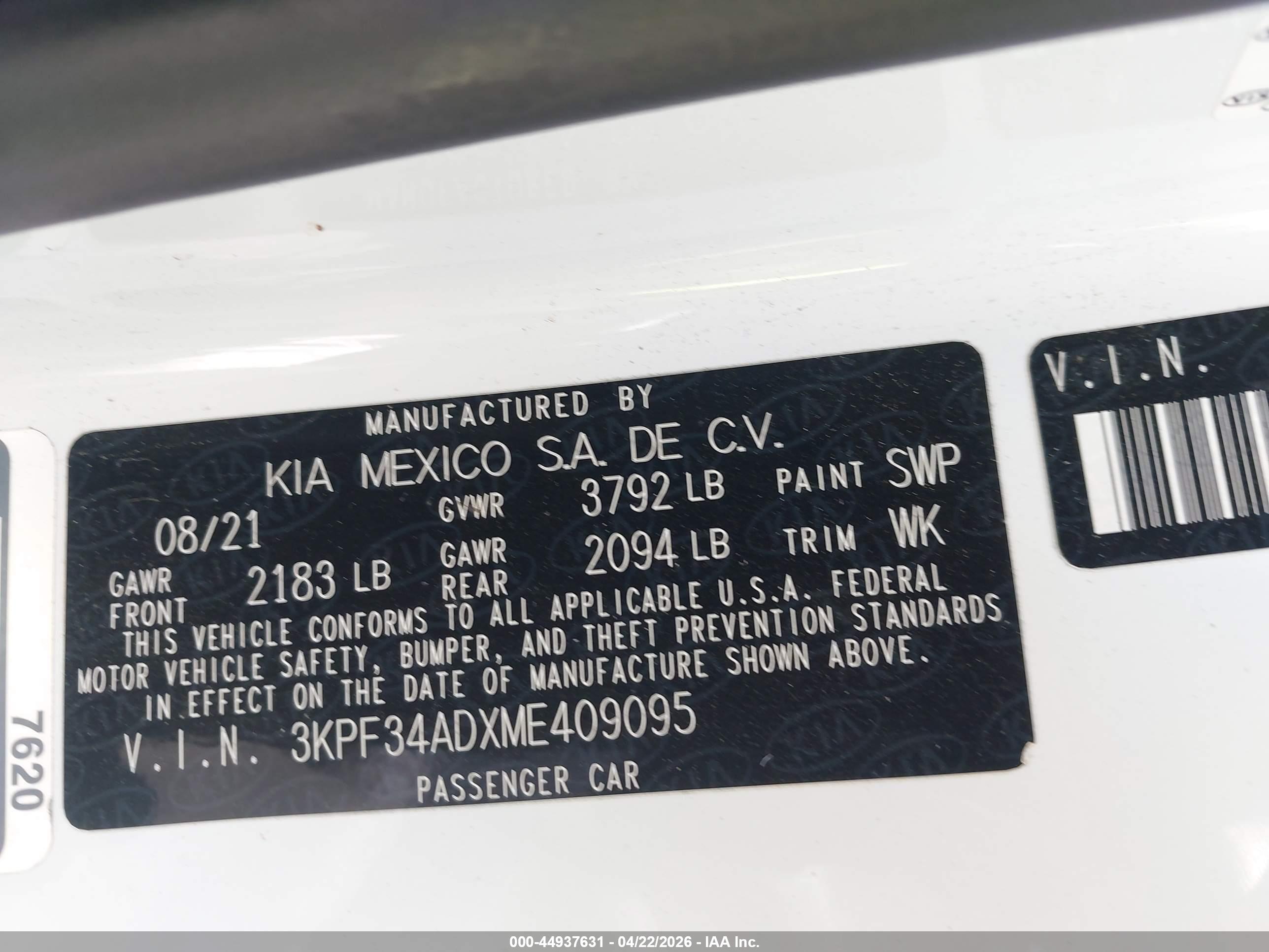 KIA FORTE image 9