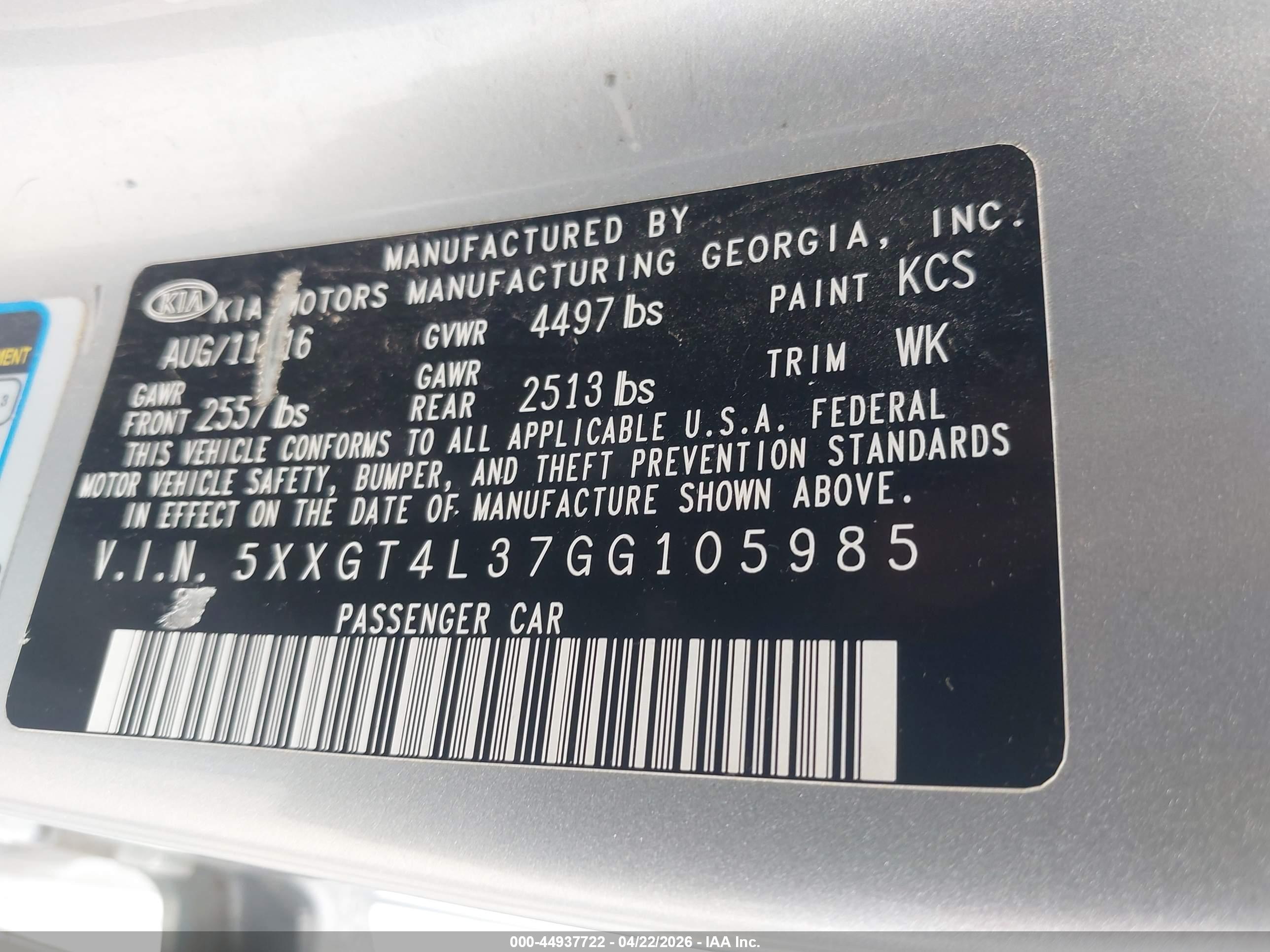 KIA OPTIMA image 9