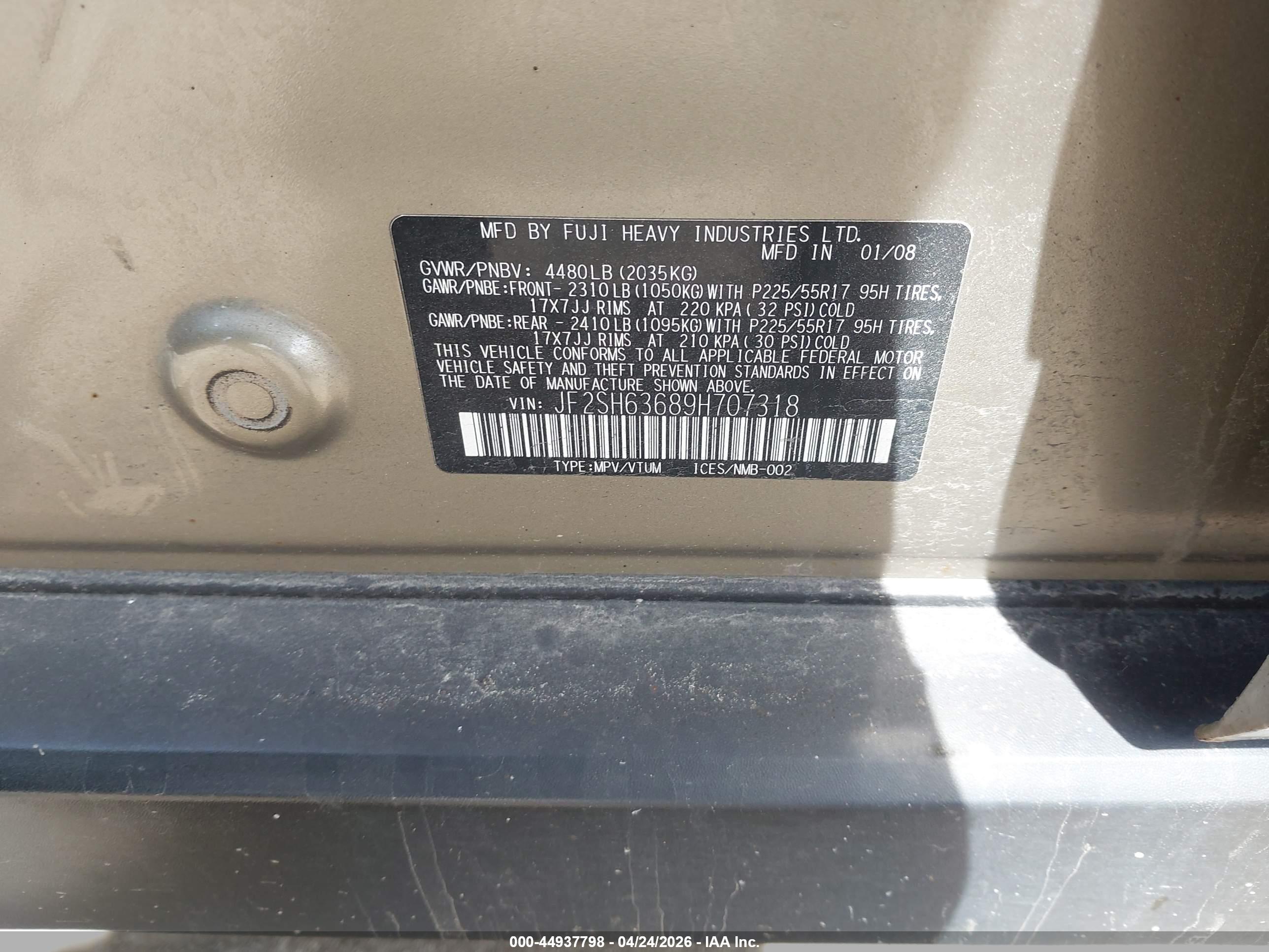 SUBARU FORESTER image 9