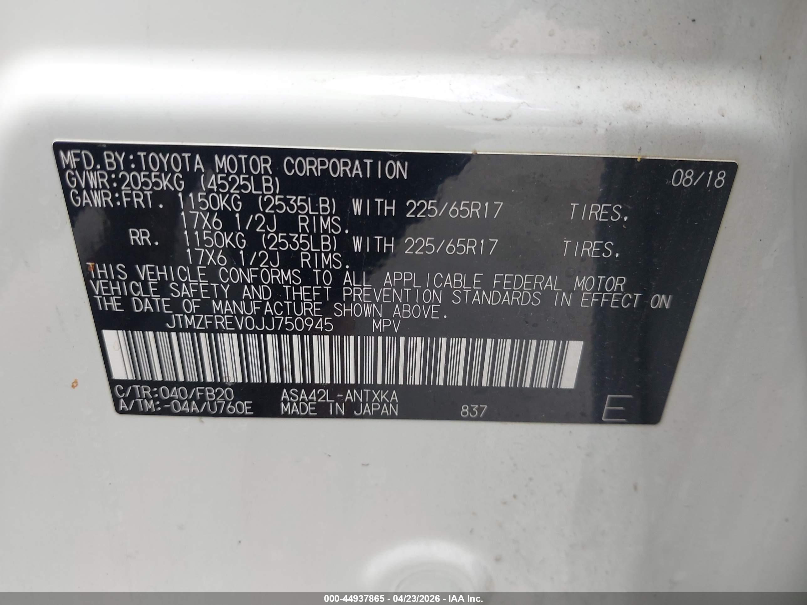 TOYOTA RAV4 image 9