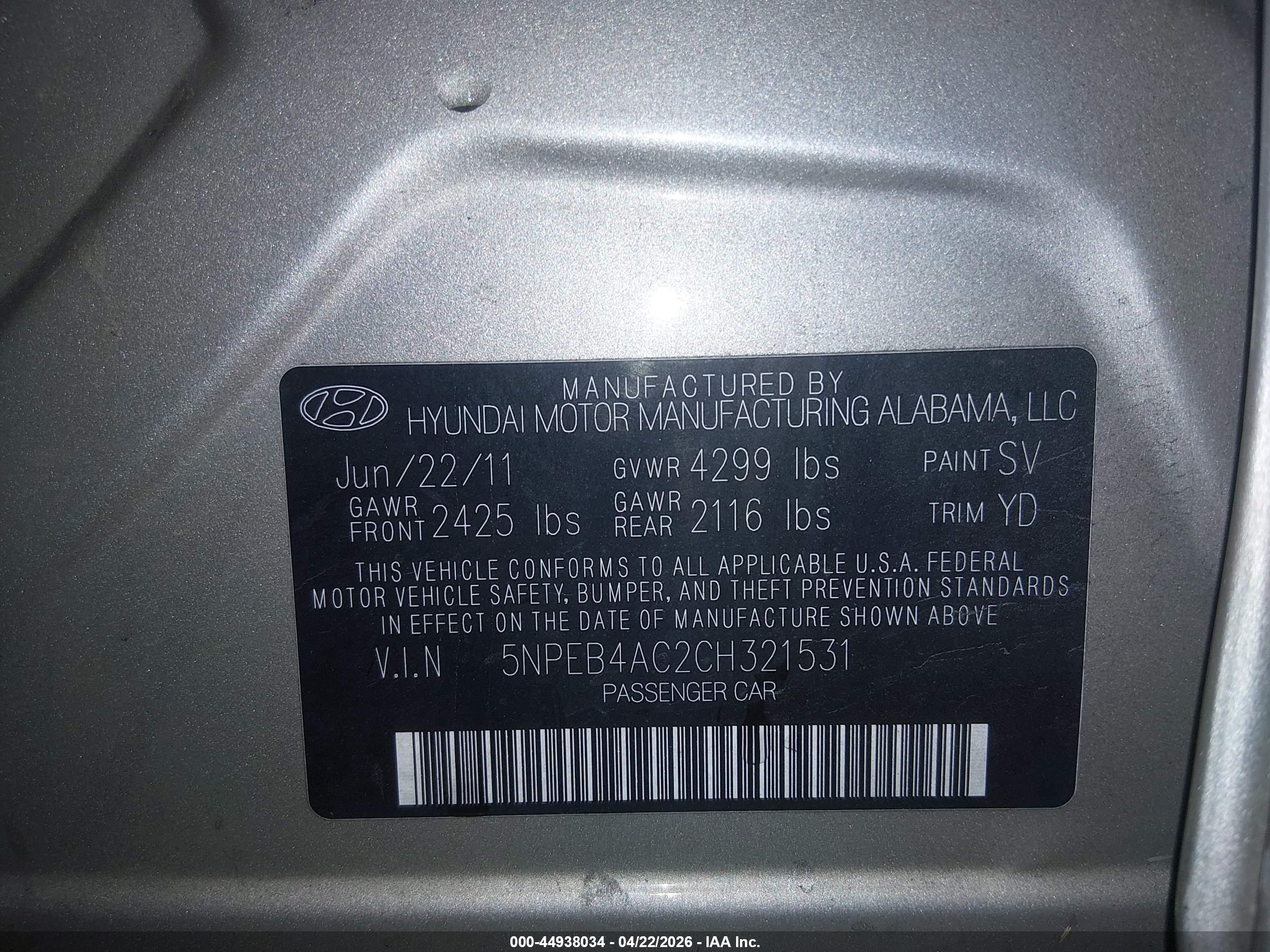 HYUNDAI SONATA image 9