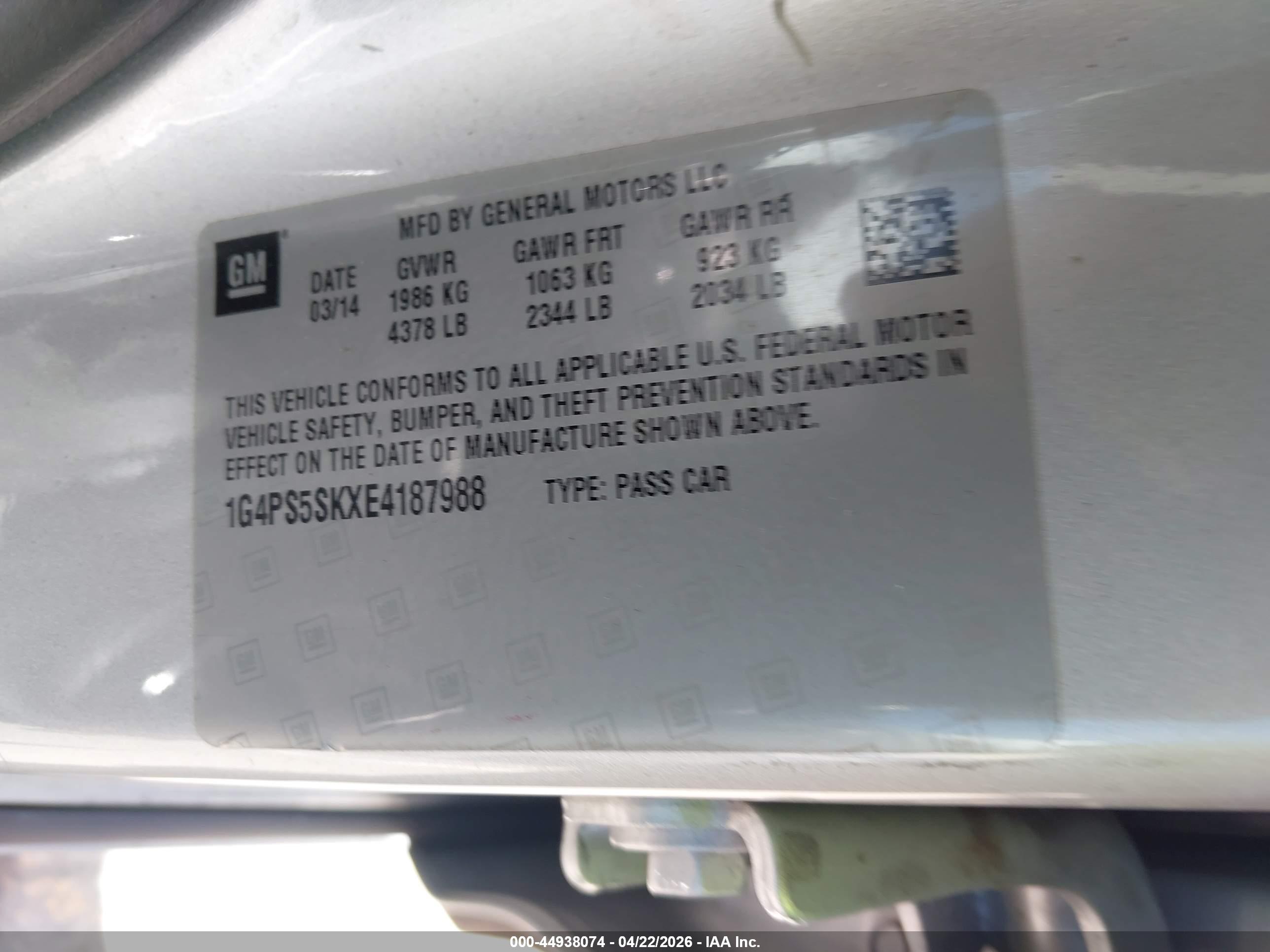 BUICK VERANO image 9