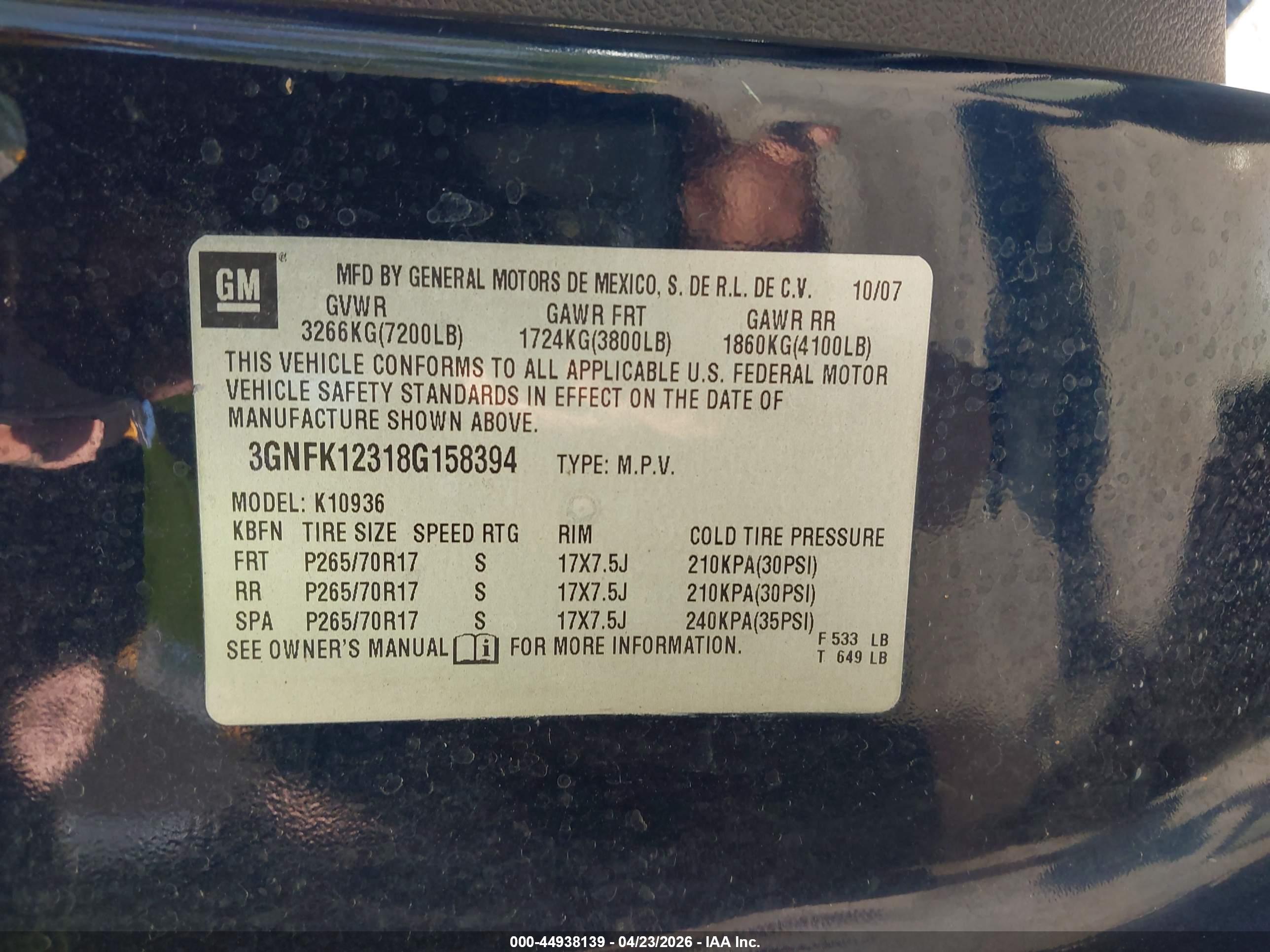 CHEVROLET AVALANCHE image 9