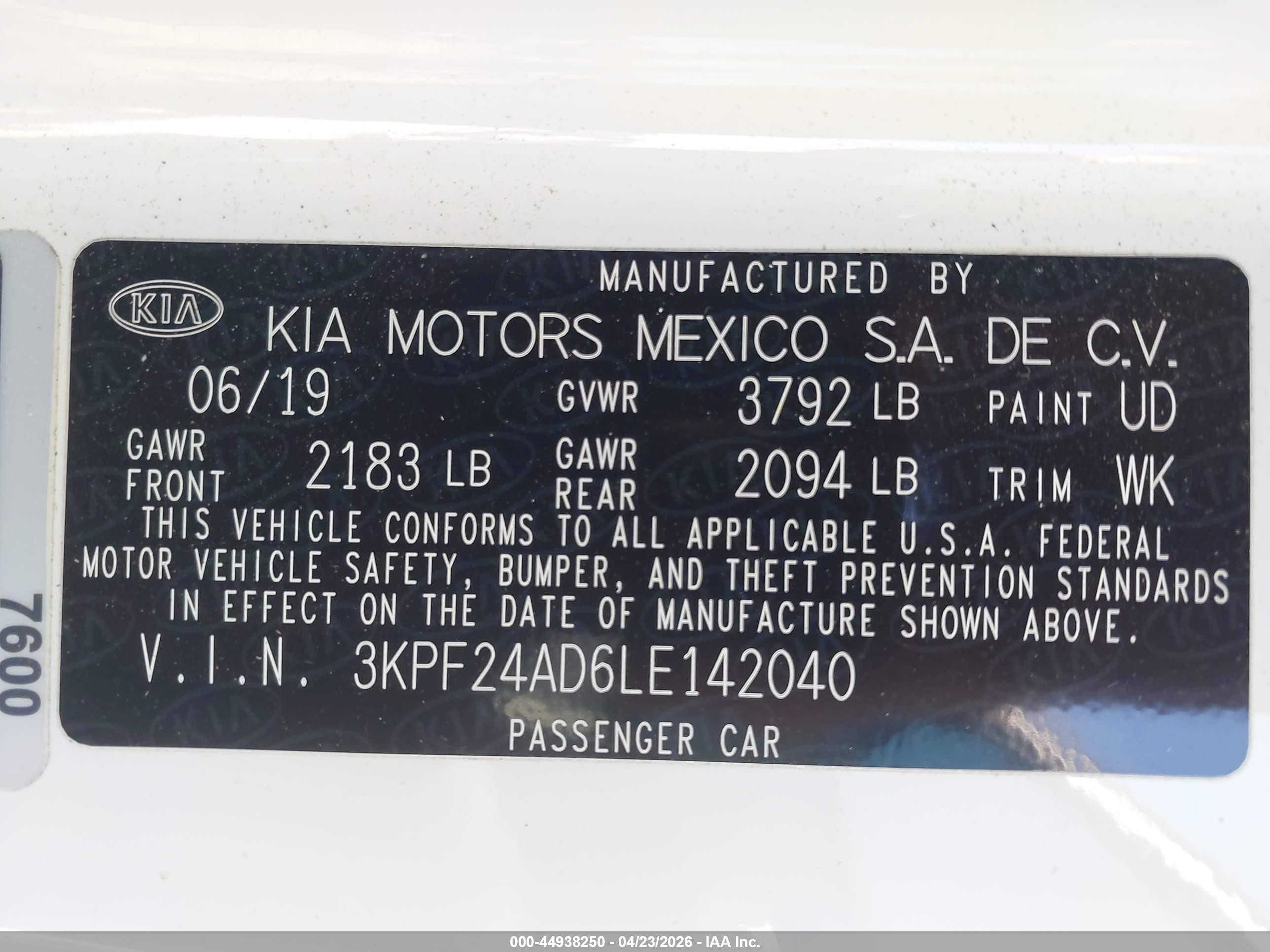 KIA FORTE image 9