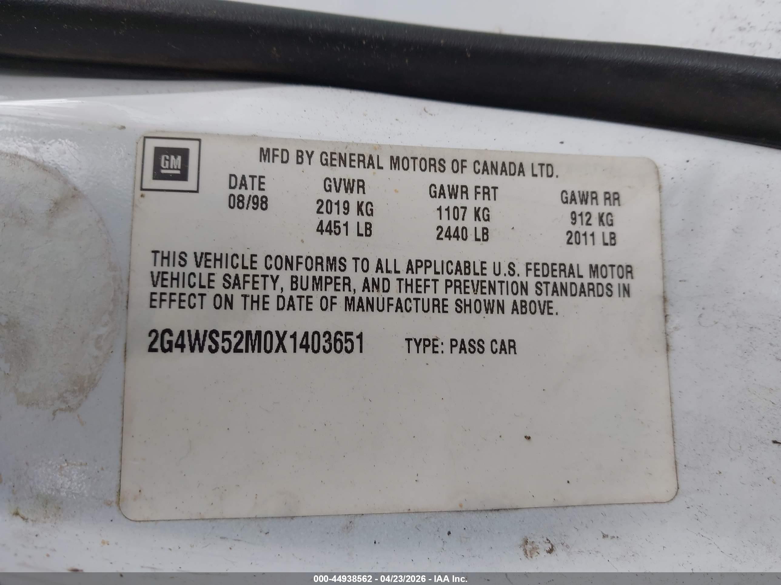 BUICK CENTURY image 9