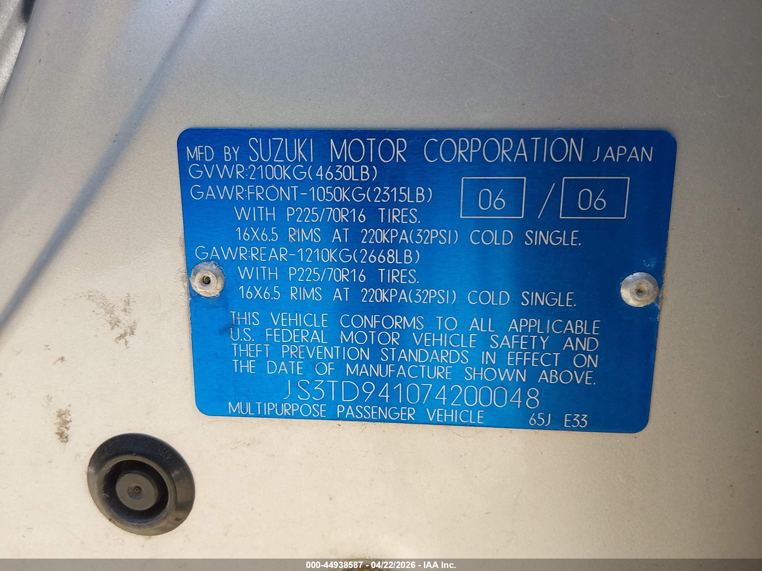 SUZUKI GRAND image 9