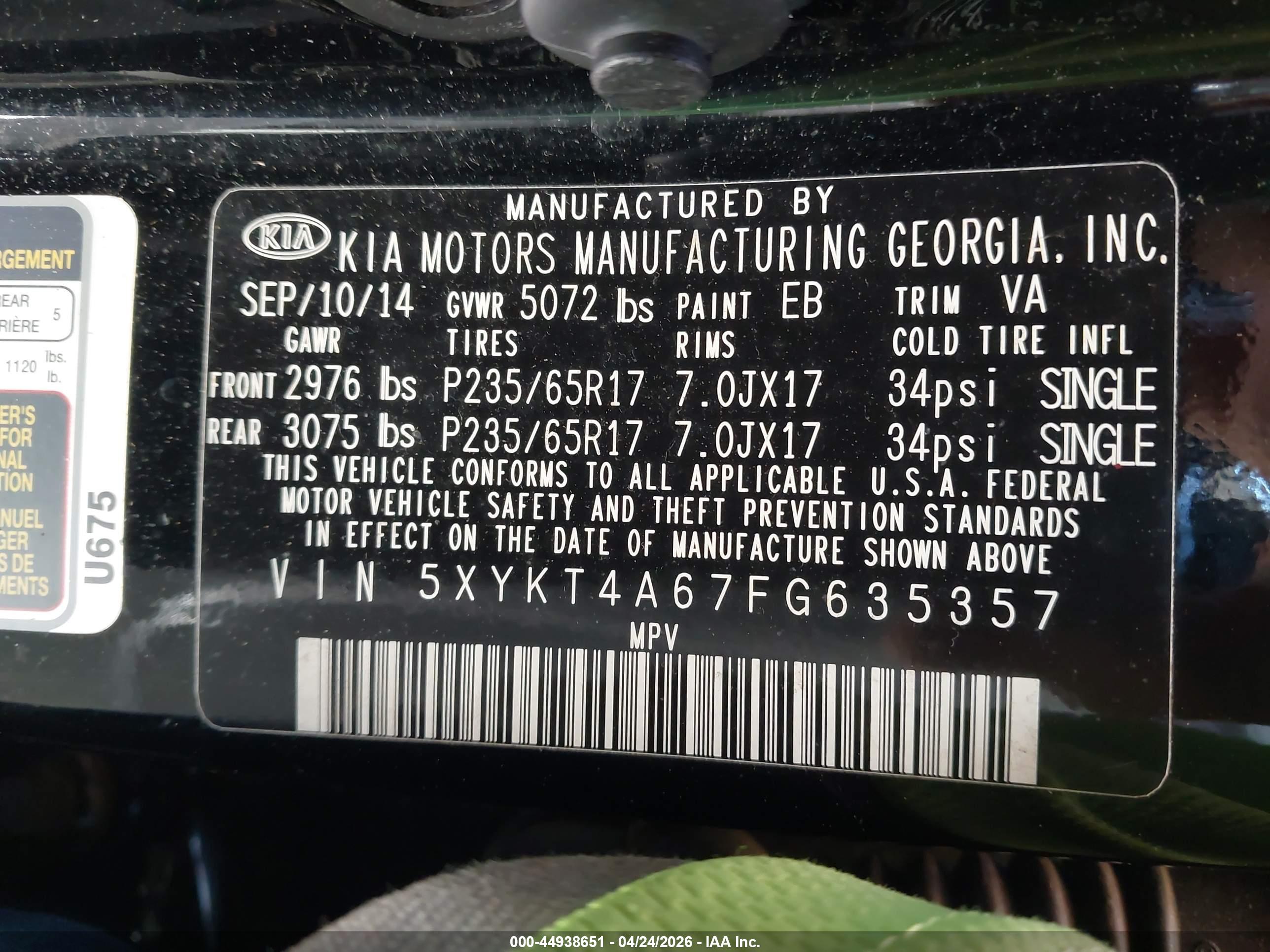 KIA SORENTO image 9