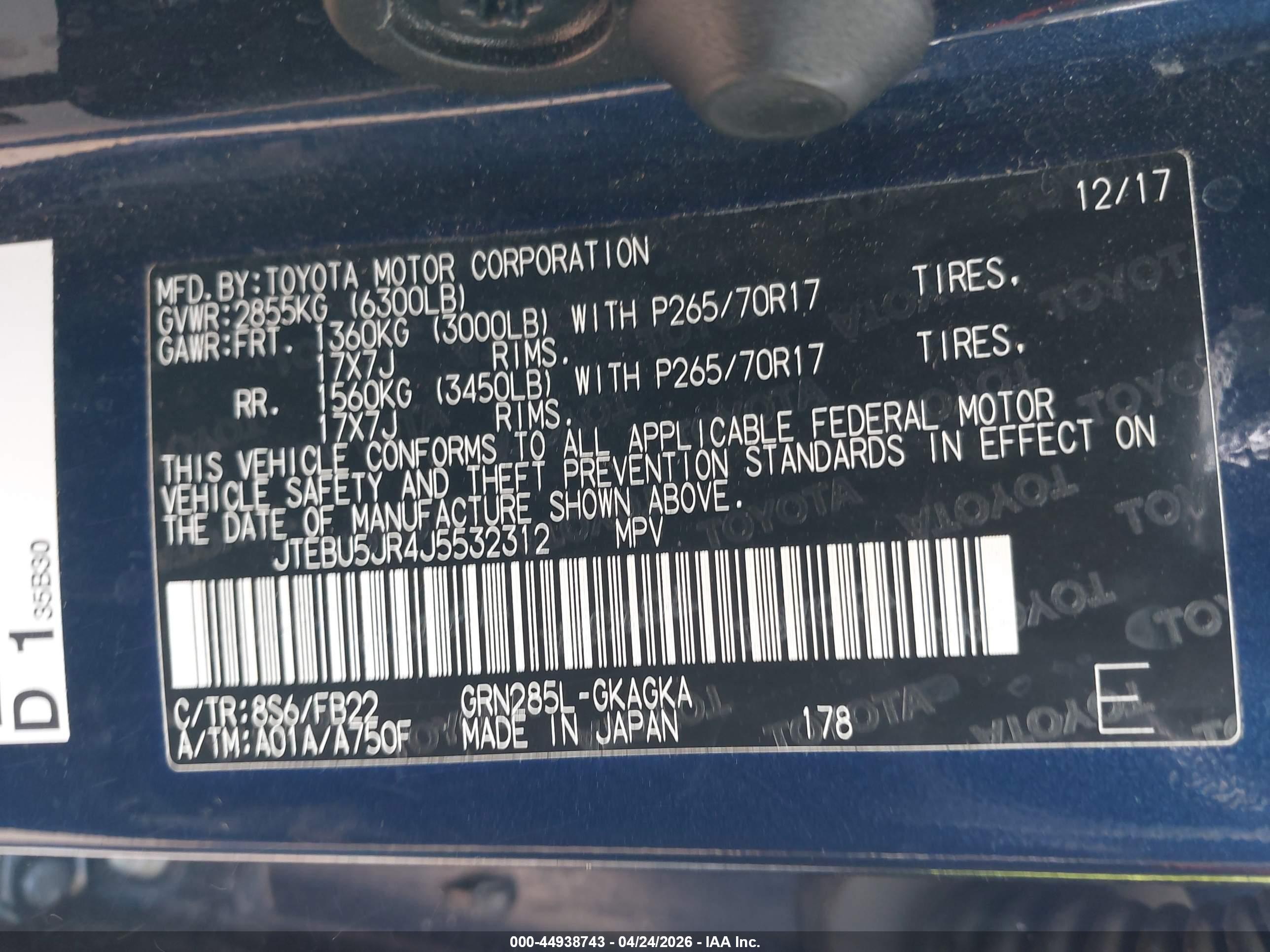 TOYOTA 4RUNNER image 9
