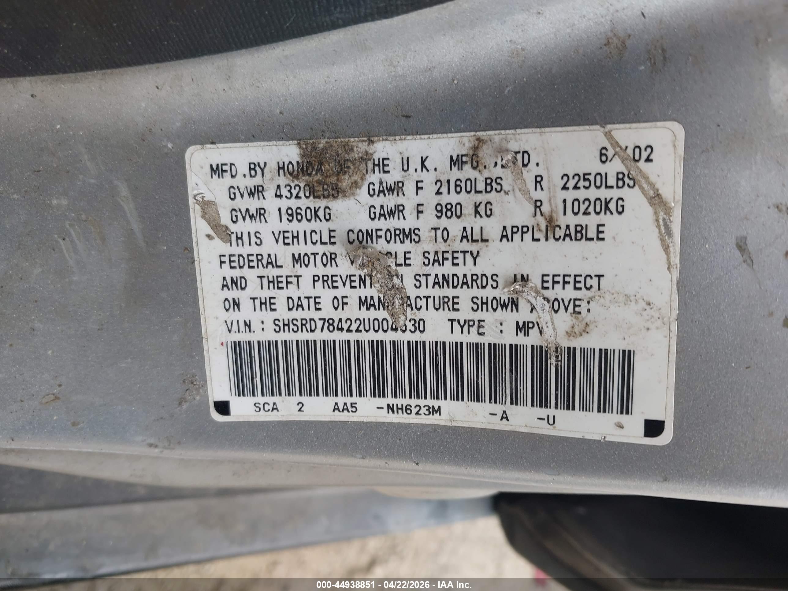 HONDA CR-V image 9