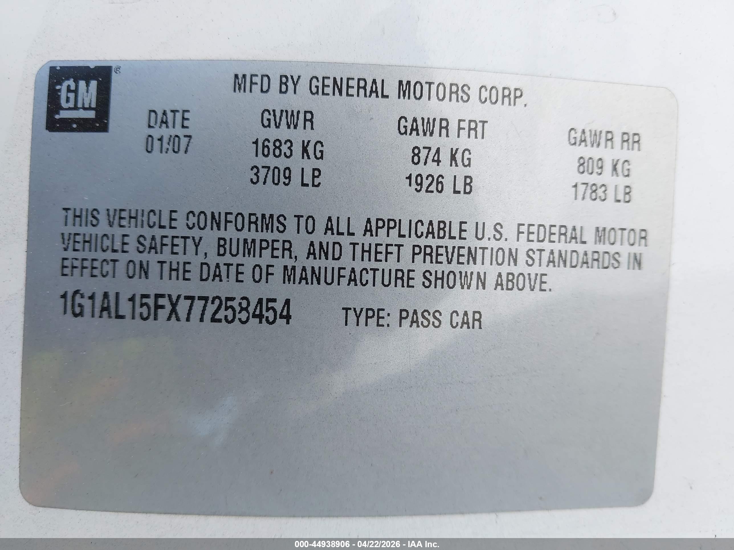 CHEVROLET COBALT image 9