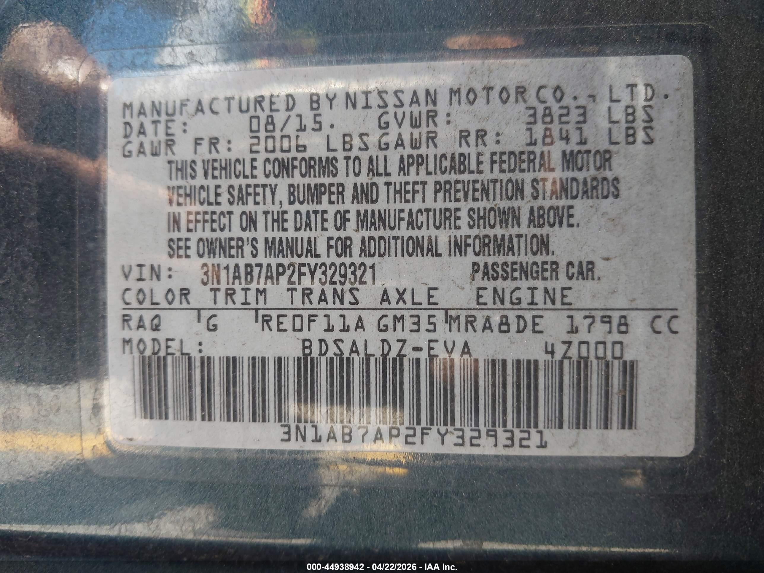 NISSAN SENTRA image 9