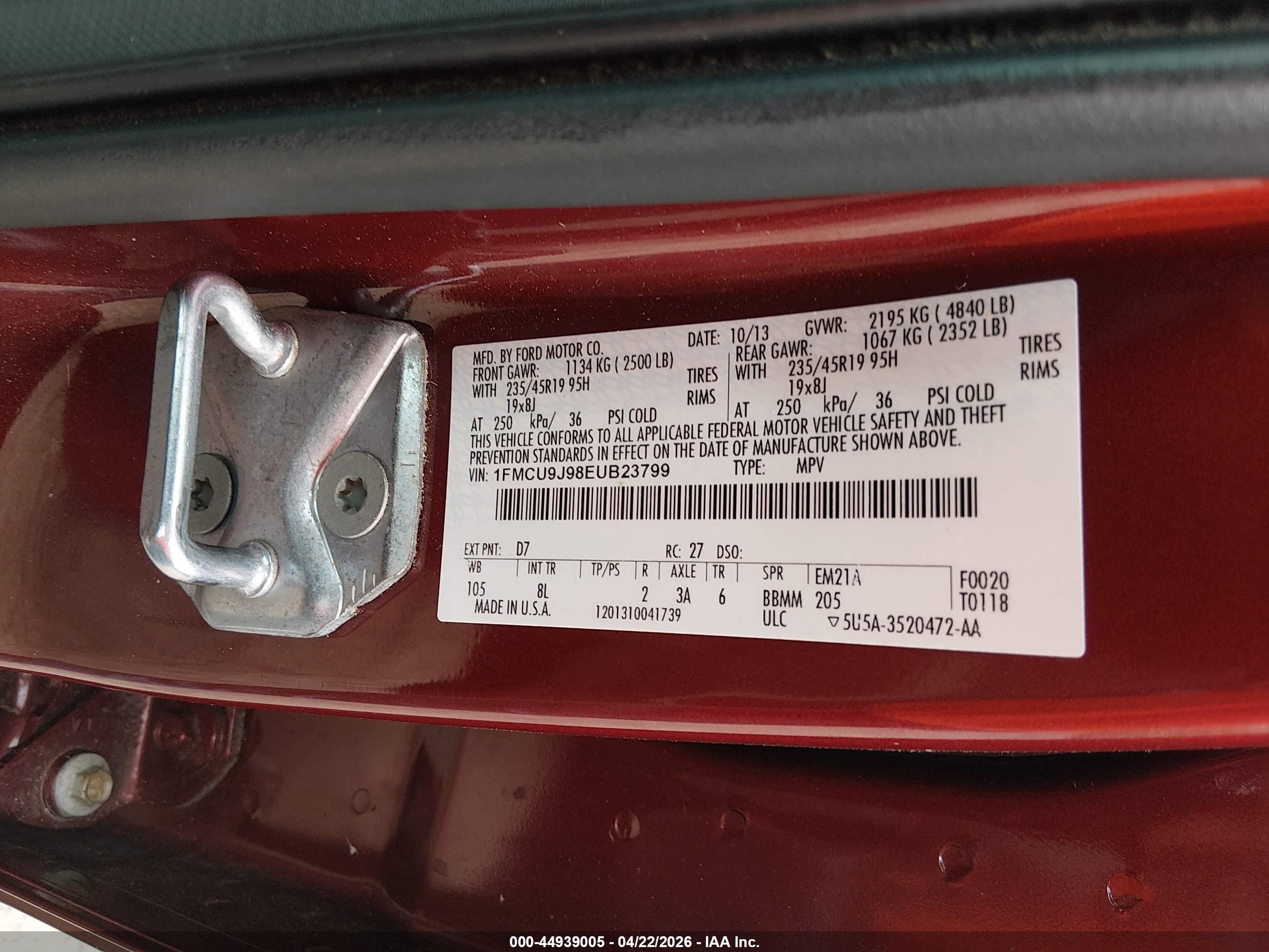 FORD ESCAPE image 9