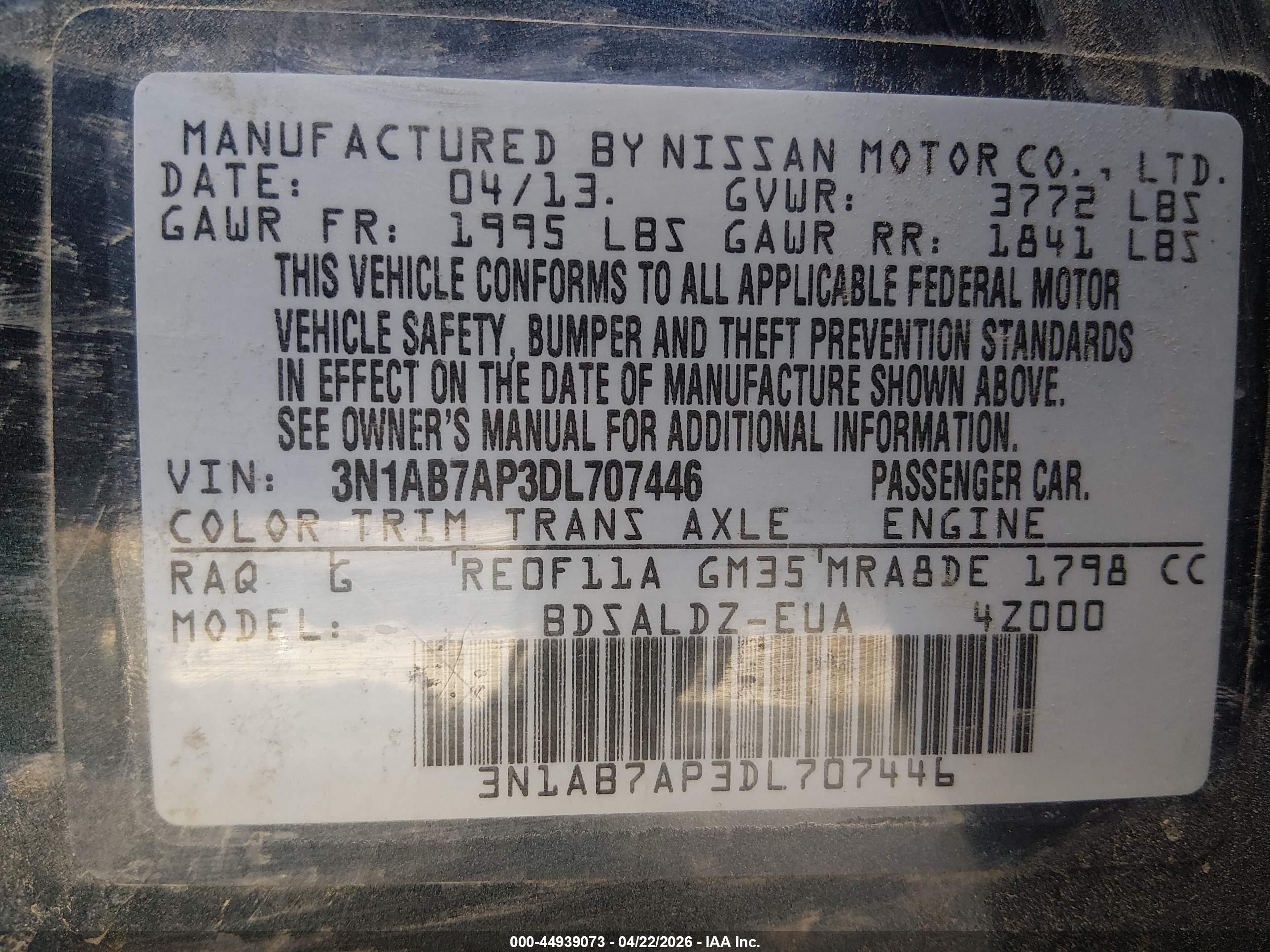 NISSAN SENTRA image 9