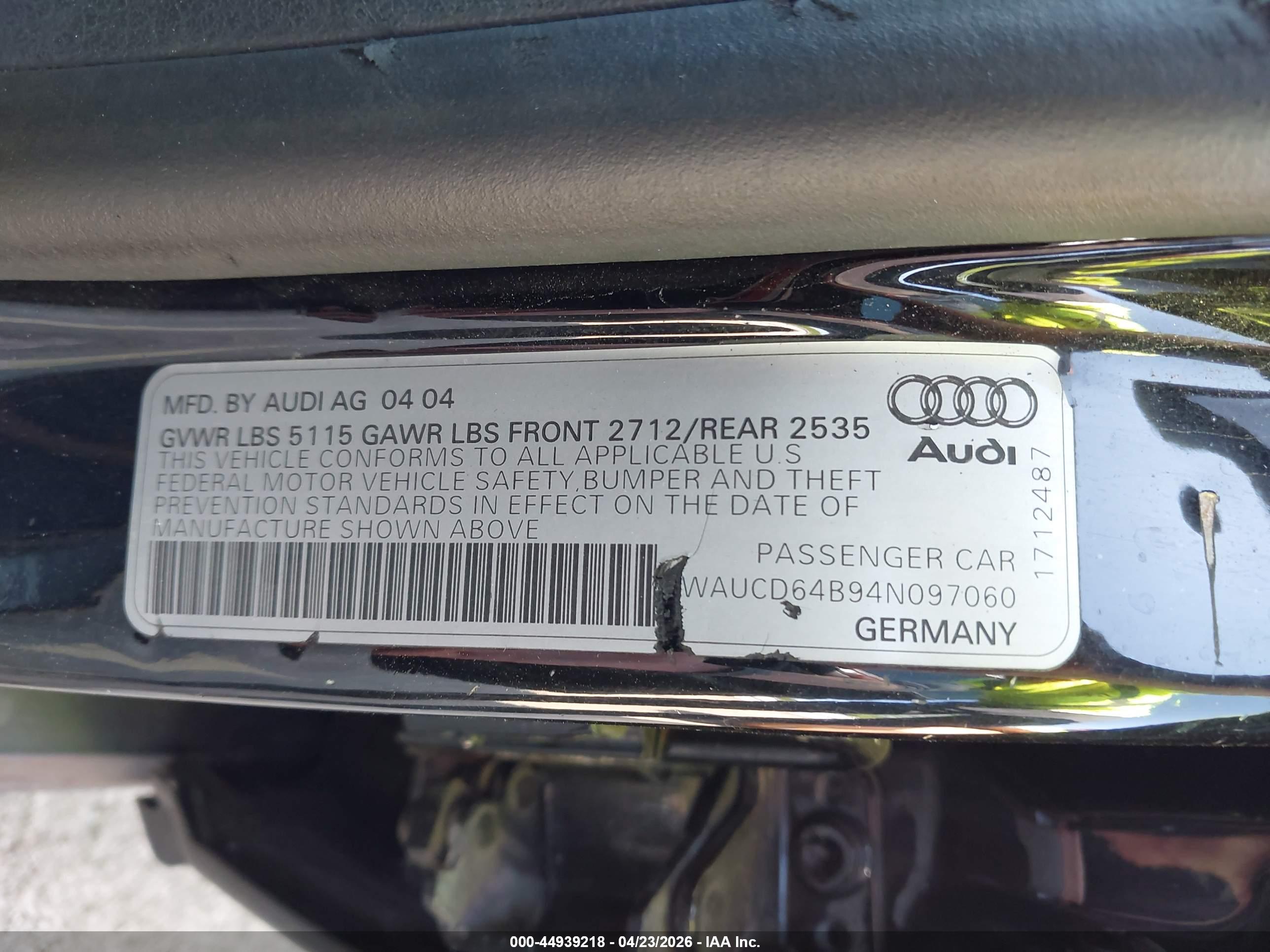 AUDI A6 image 9