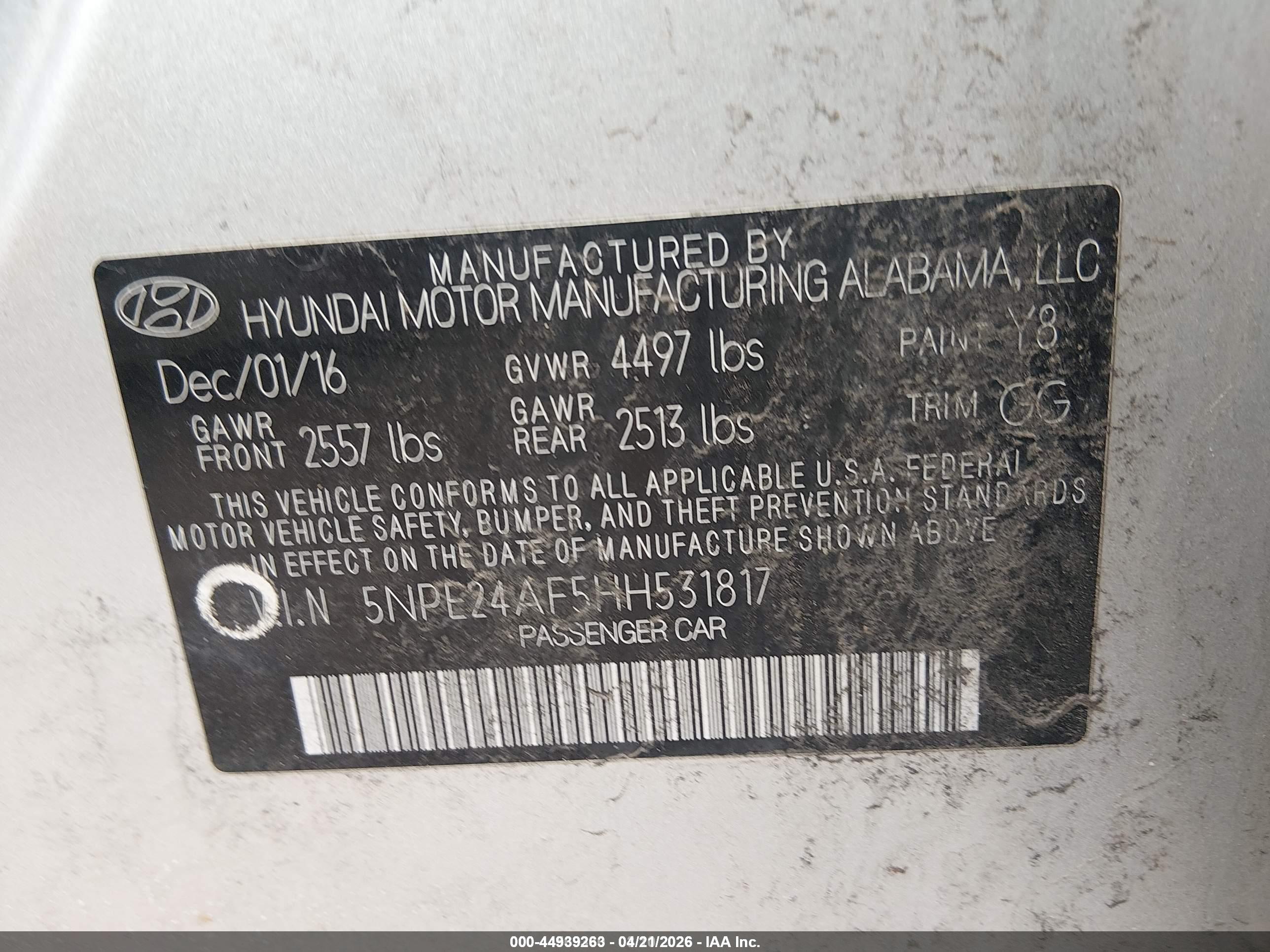 HYUNDAI SONATA image 9