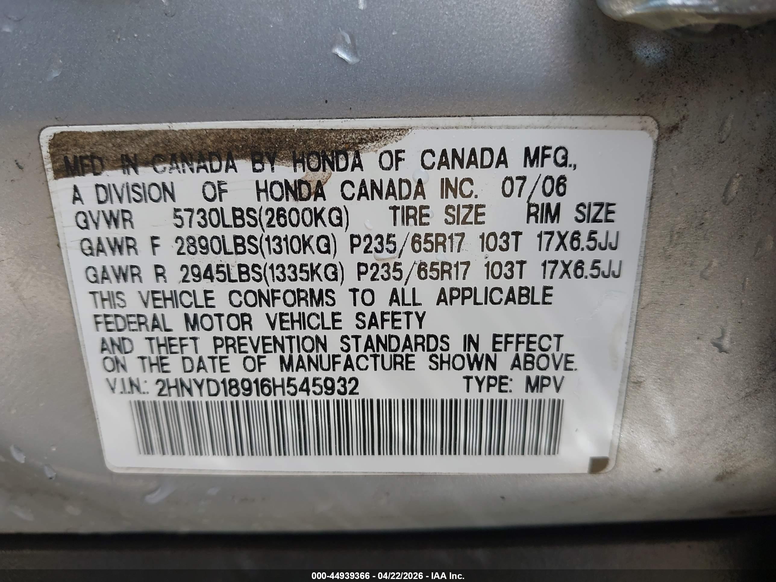 ACURA MDX image 9