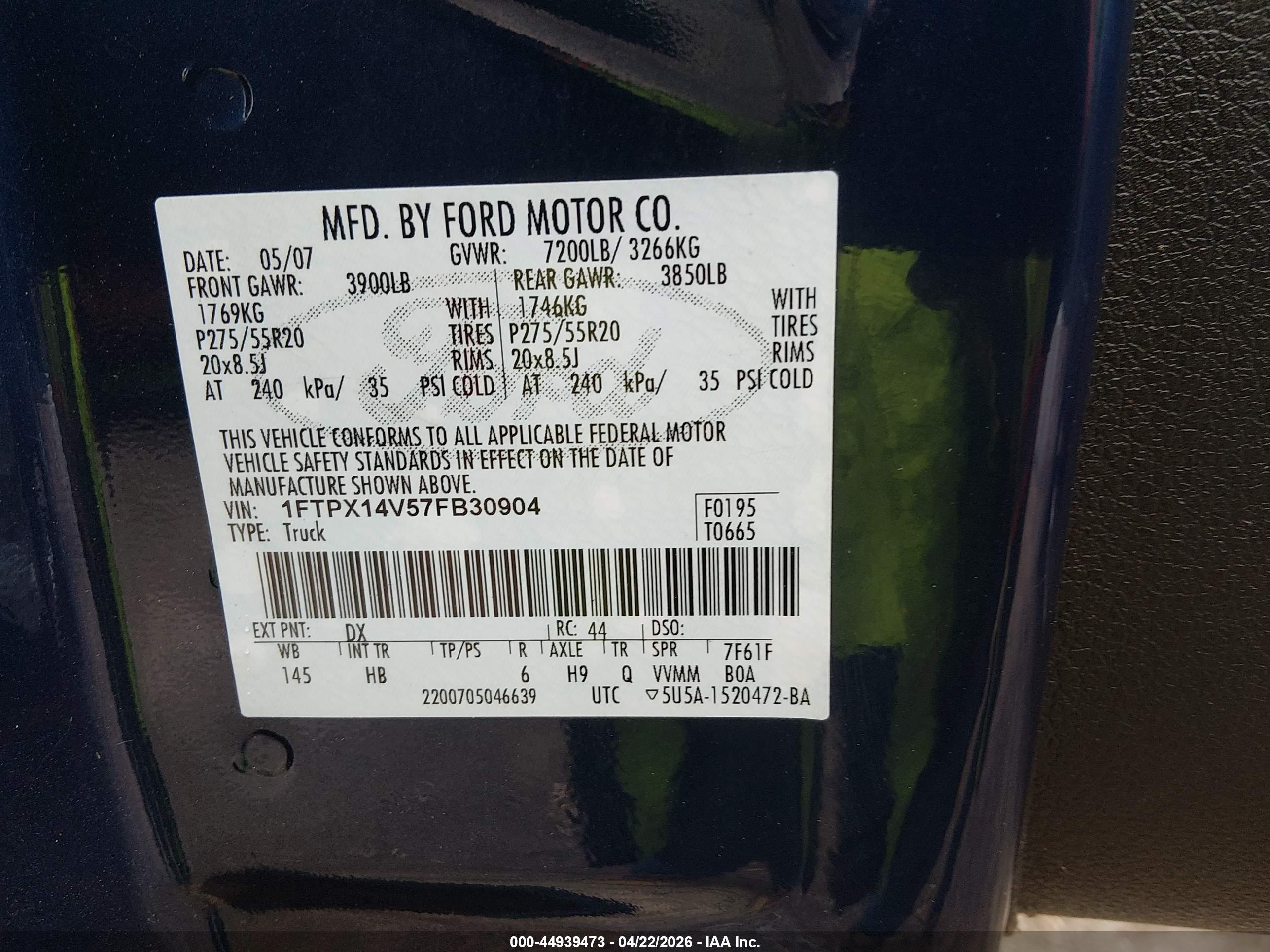 FORD F-150 image 9