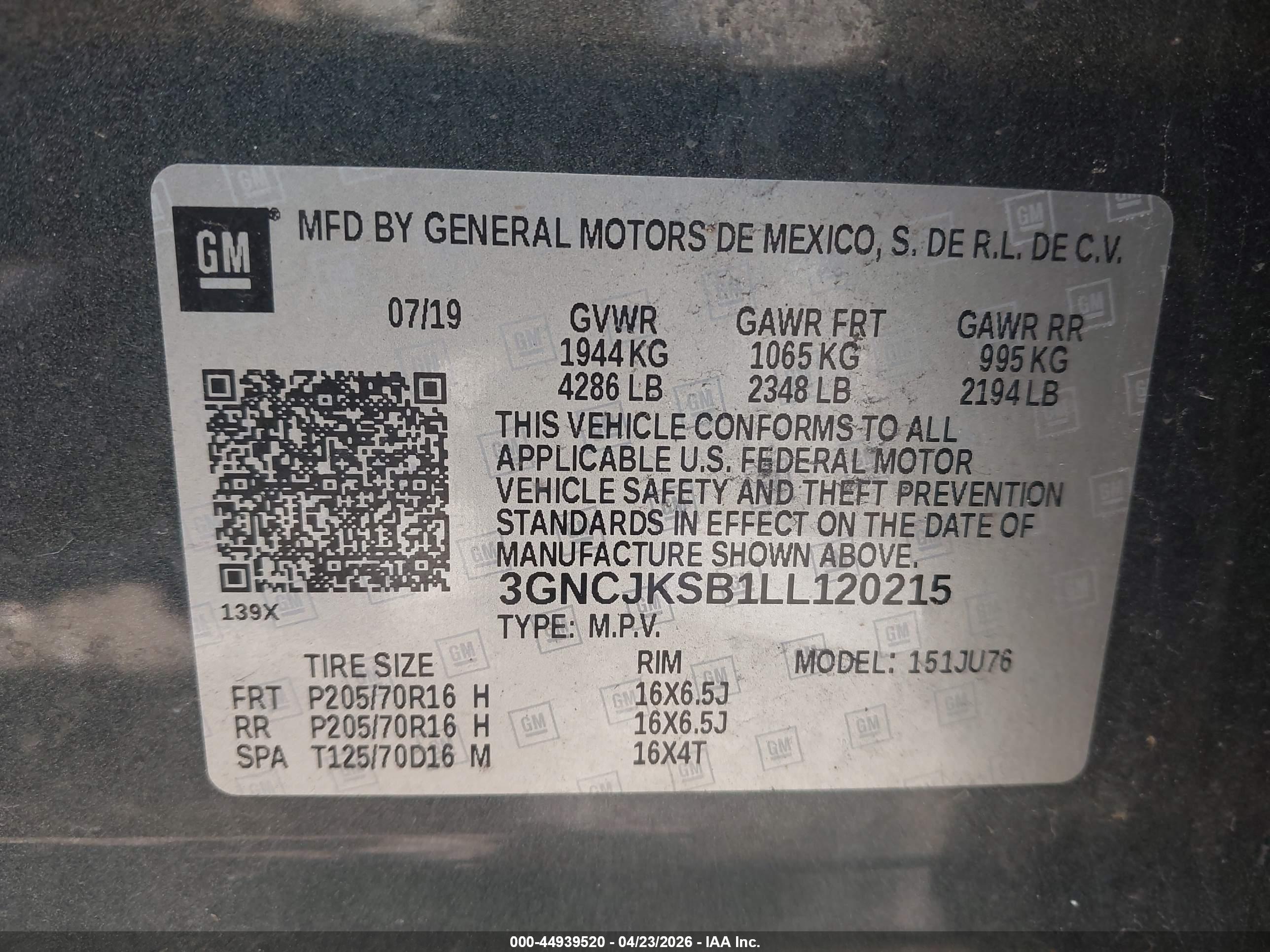 CHEVROLET TRAX image 9