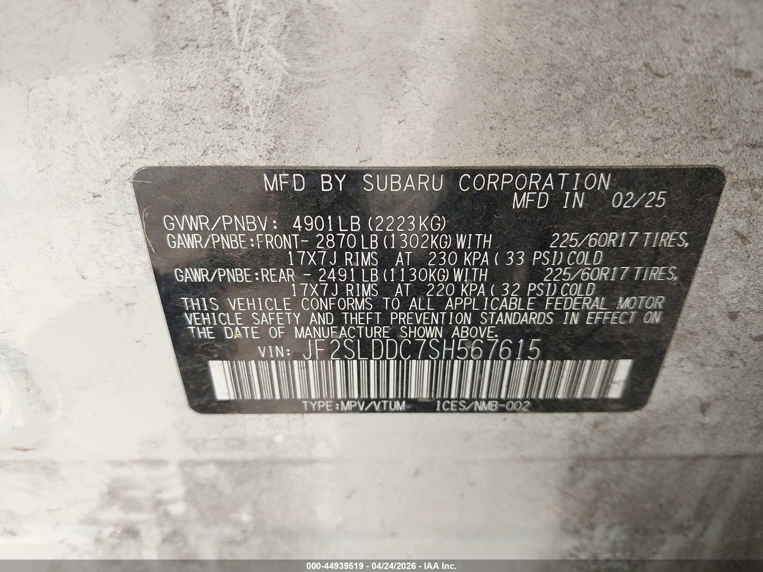 SUBARU FORESTER image 9