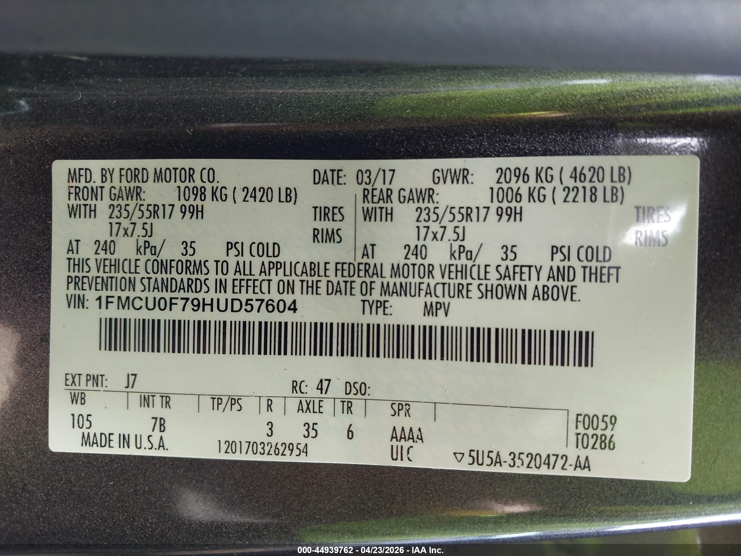 FORD ESCAPE image 9