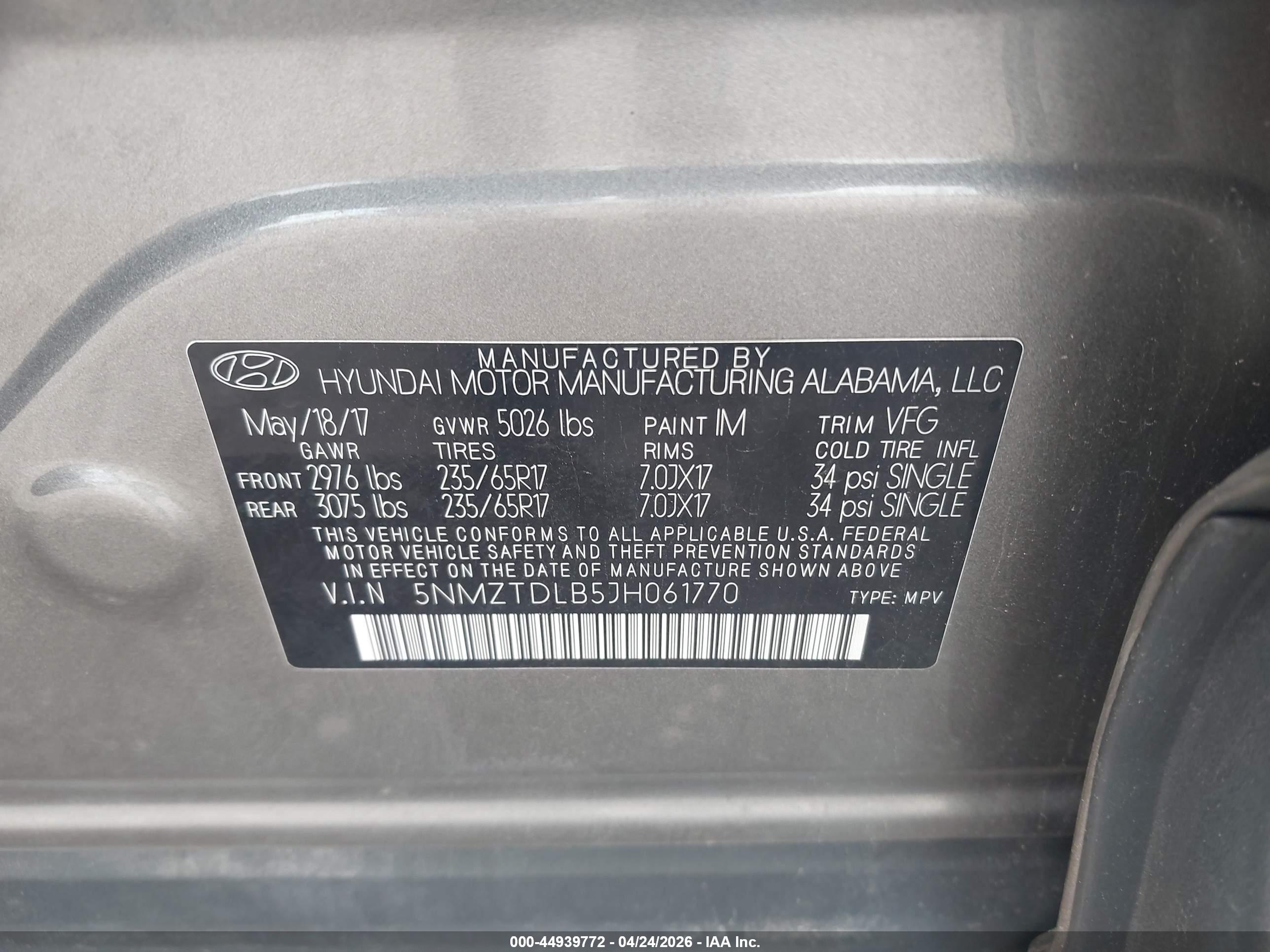 HYUNDAI SANTA image 9