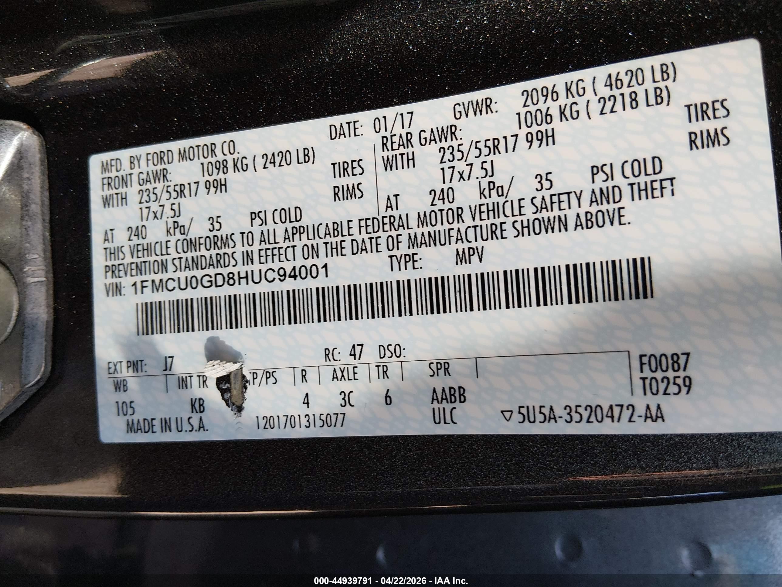 FORD ESCAPE image 9