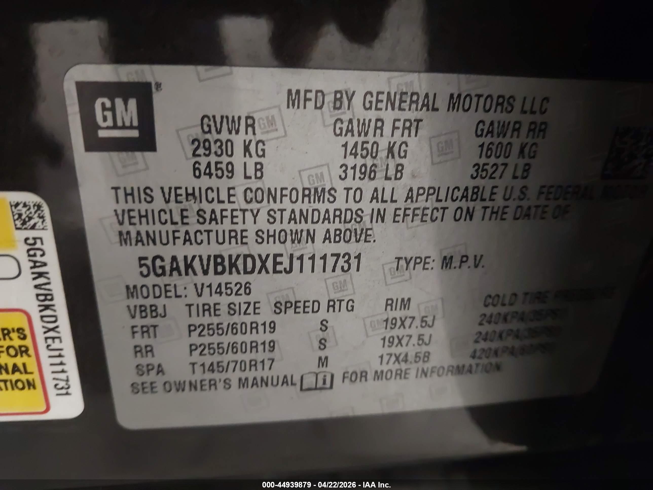 BUICK ENCLAVE image 9