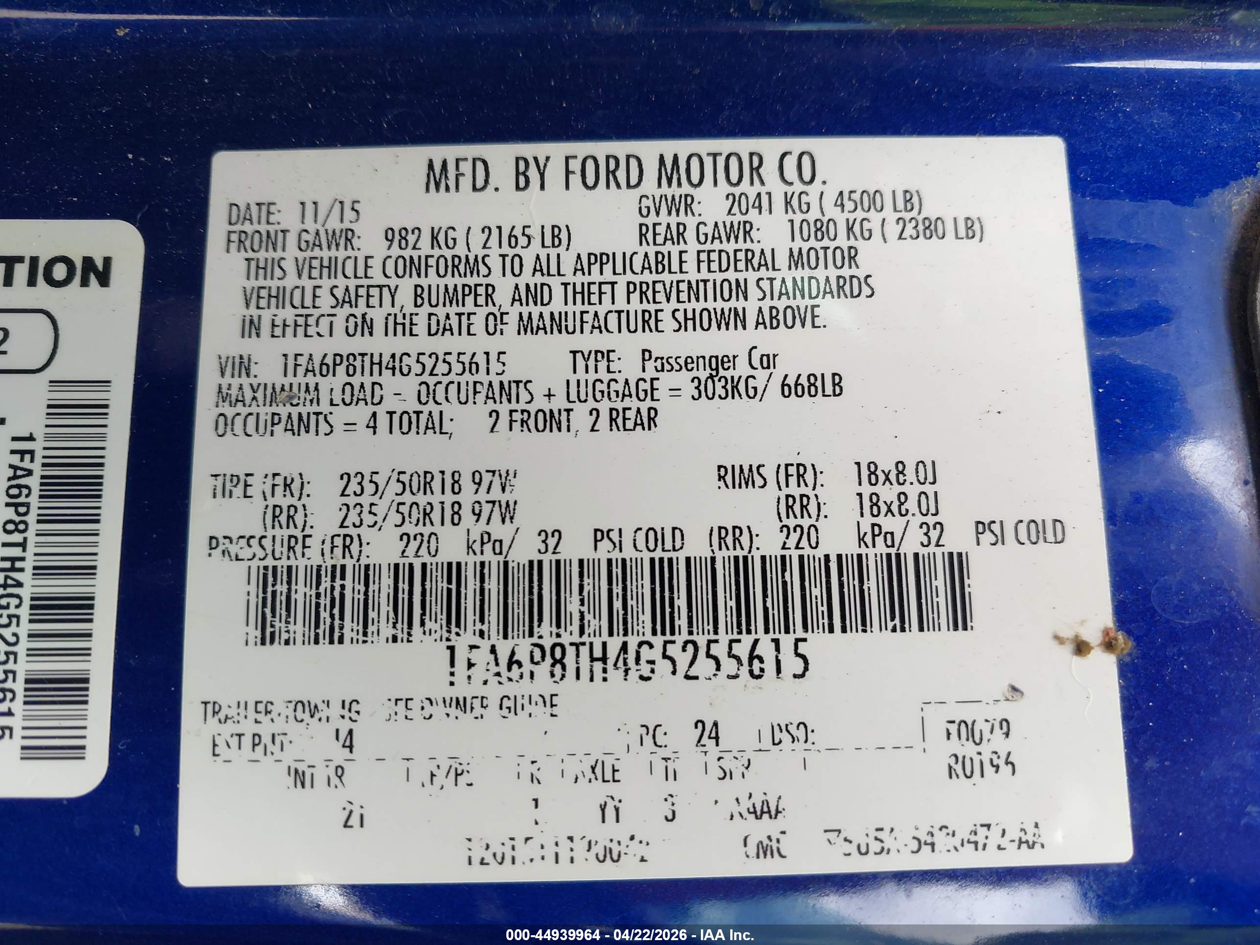 FORD MUSTANG image 9