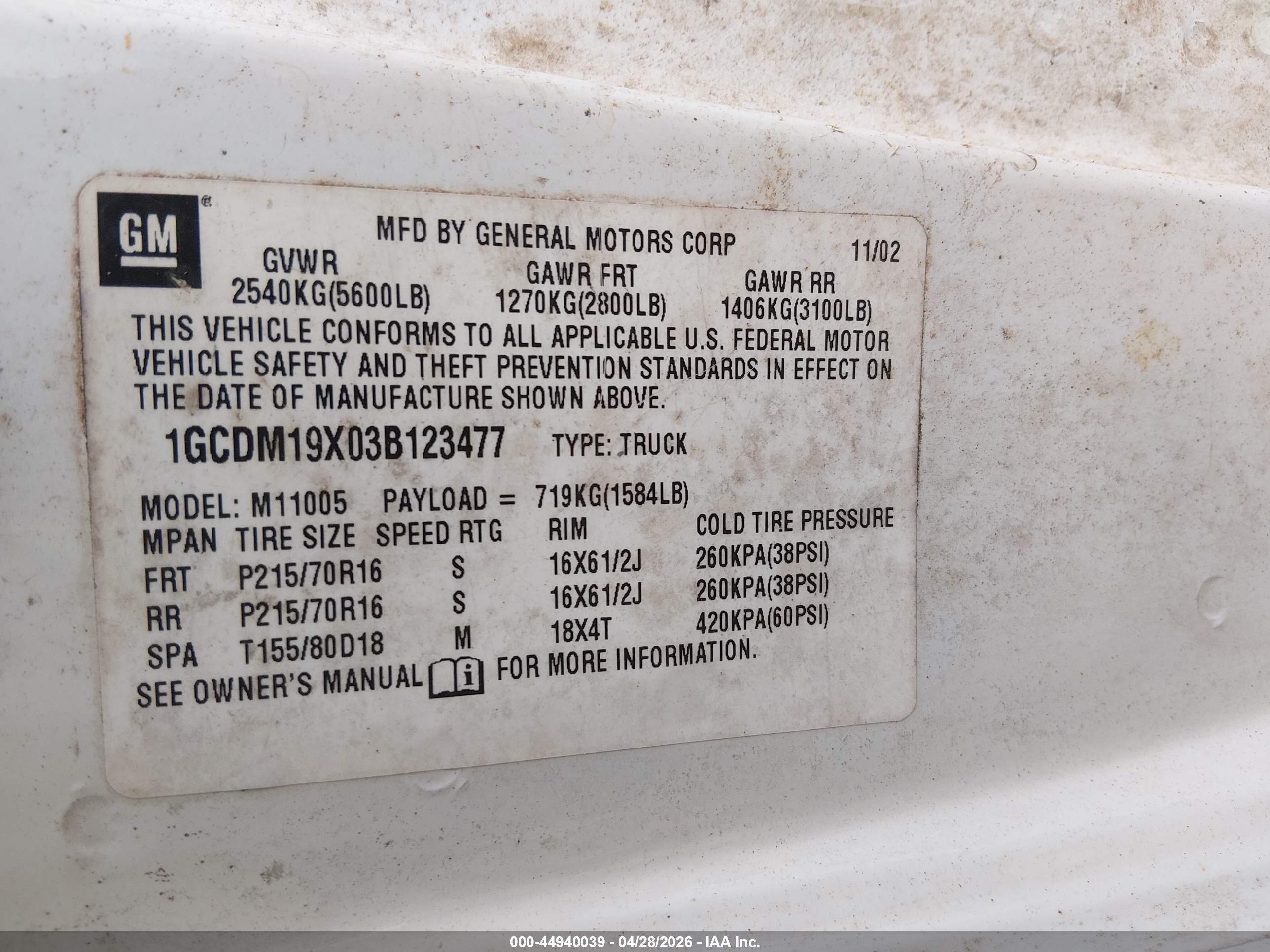 CHEVROLET ASTRO image 9