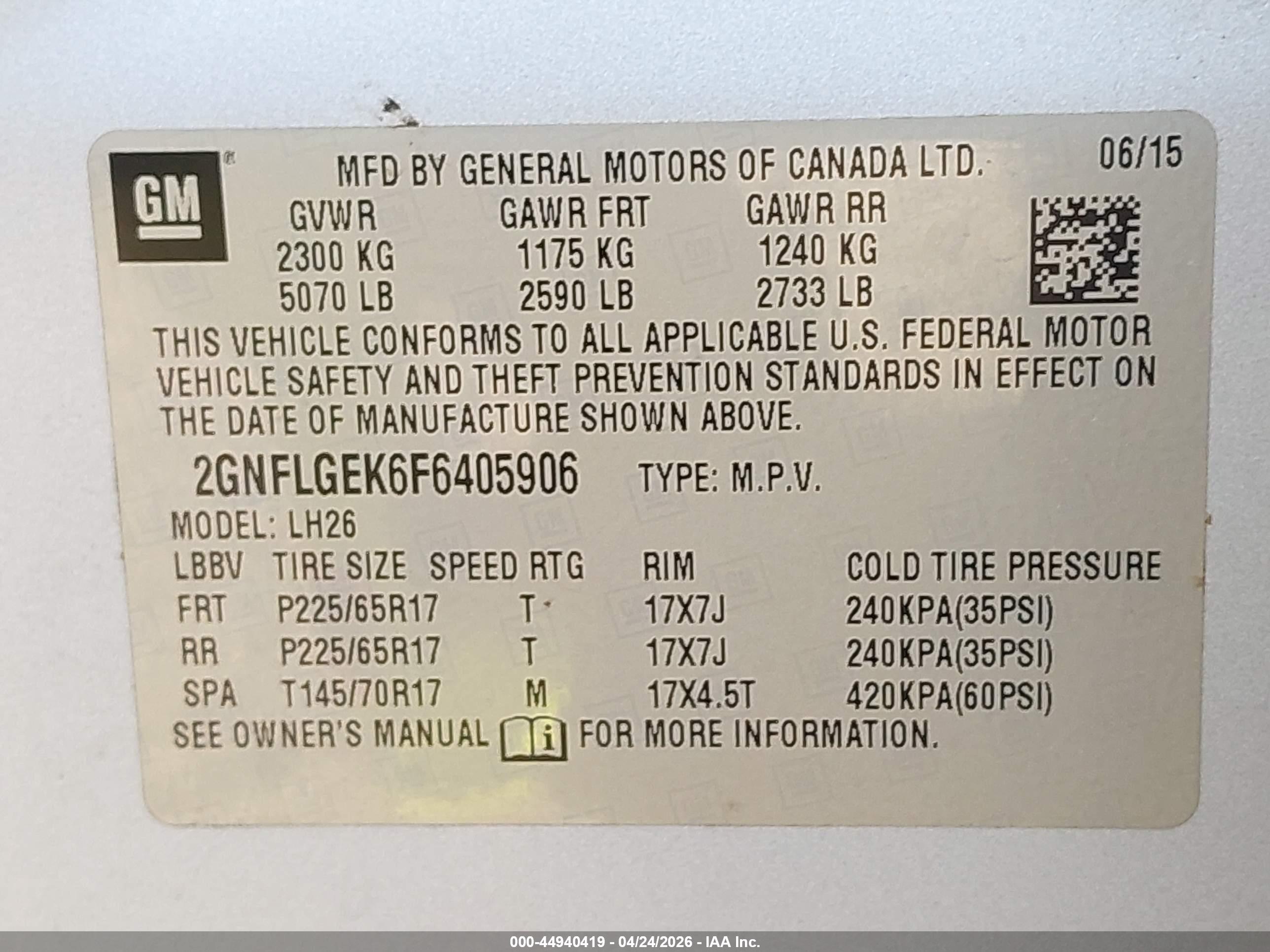 CHEVROLET EQUINOX image 9