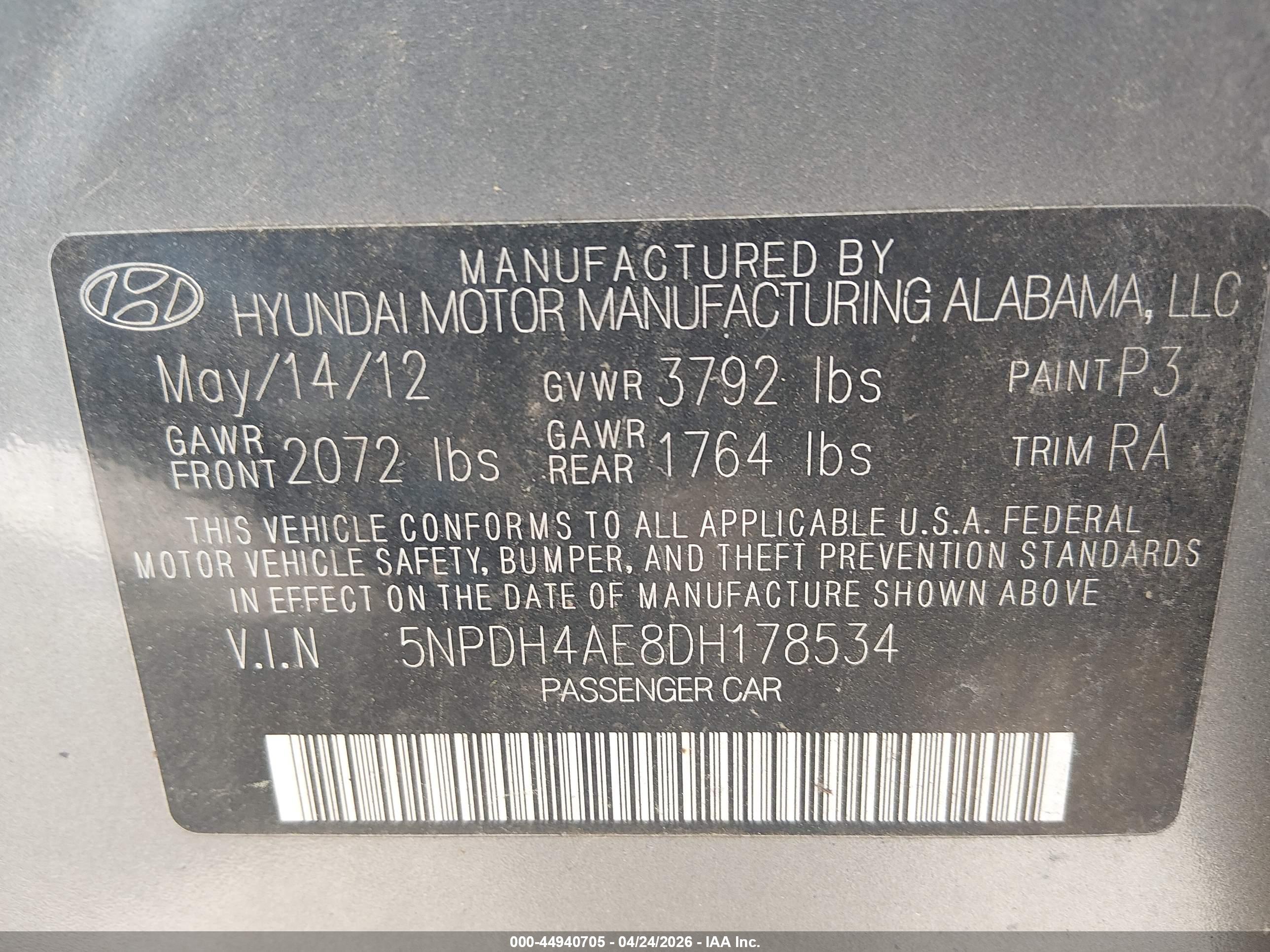 HYUNDAI ELANTRA image 9