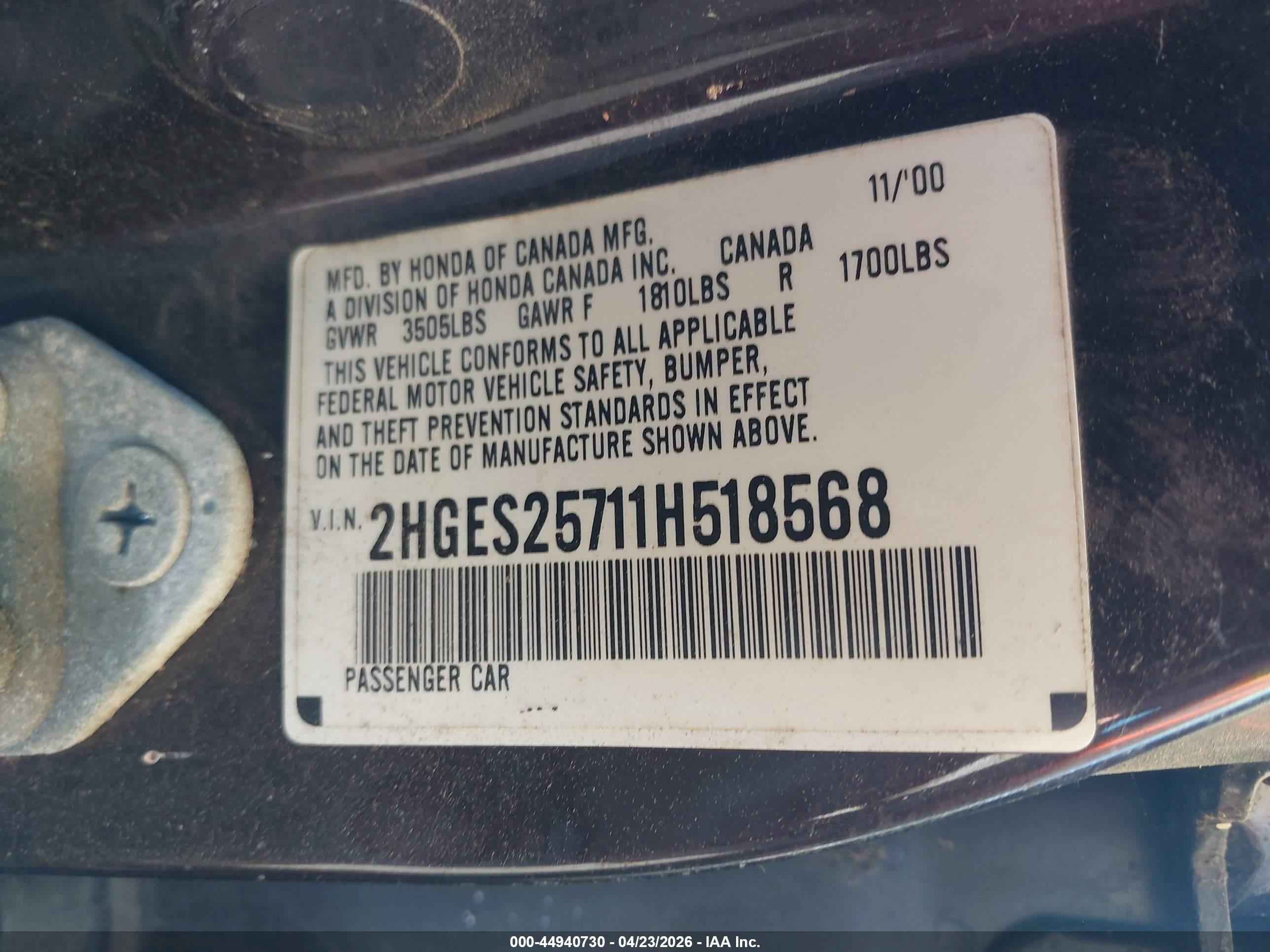HONDA CIVIC image 9