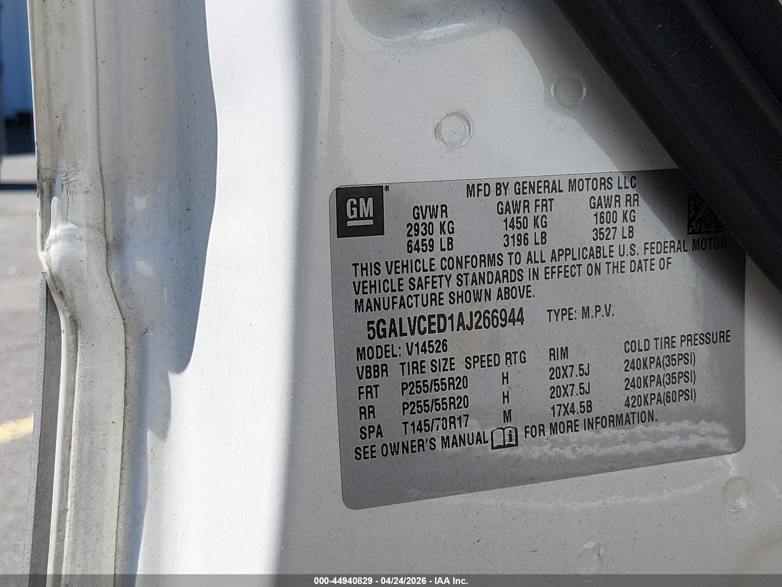 BUICK ENCLAVE image 9