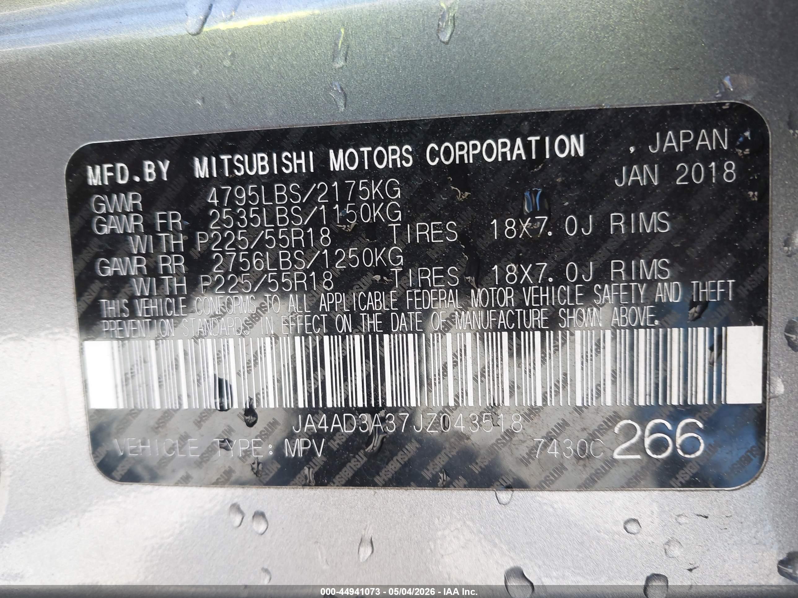 MITSUBISHI OUTLANDER image 9
