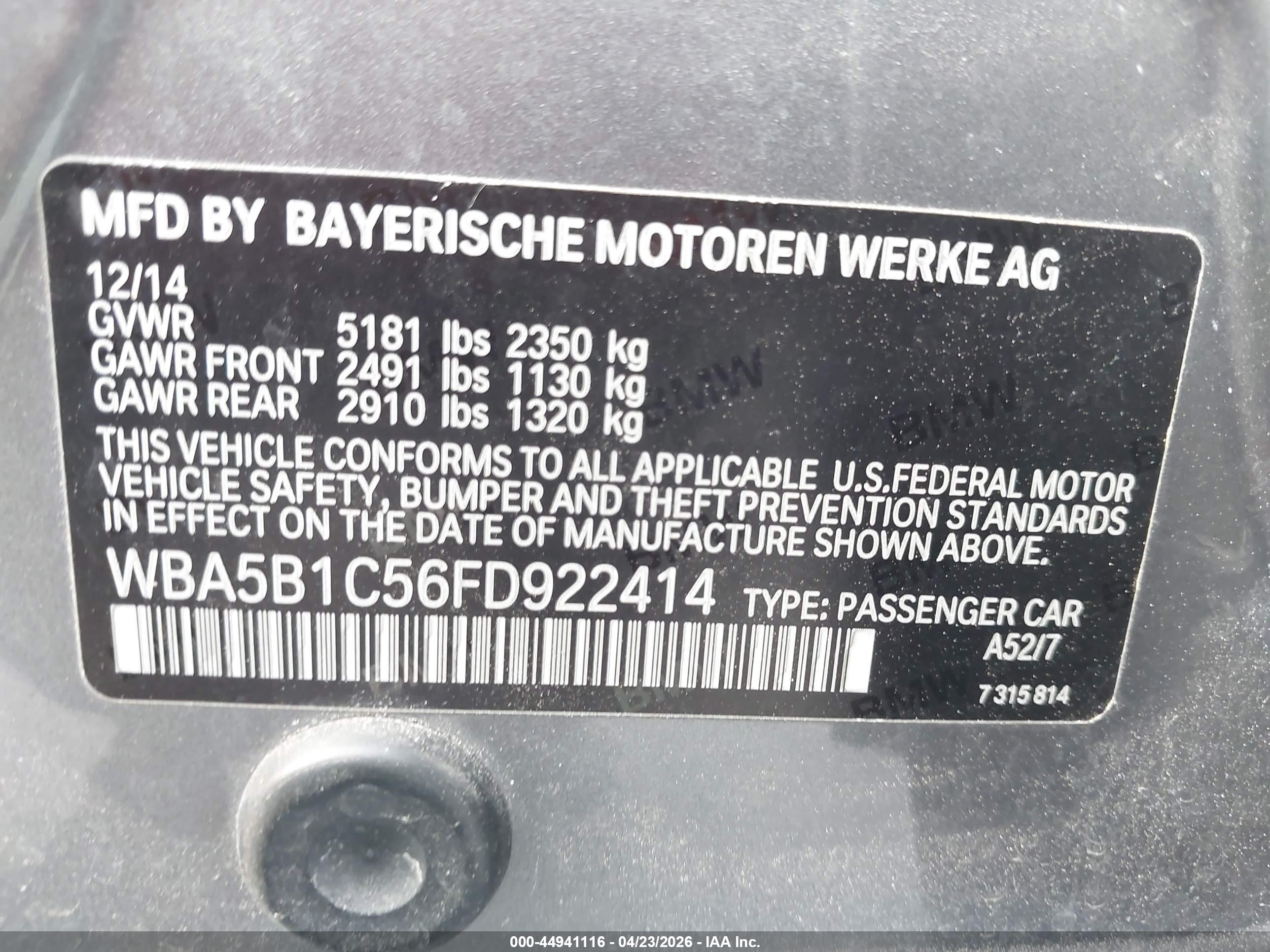BMW 535I image 9