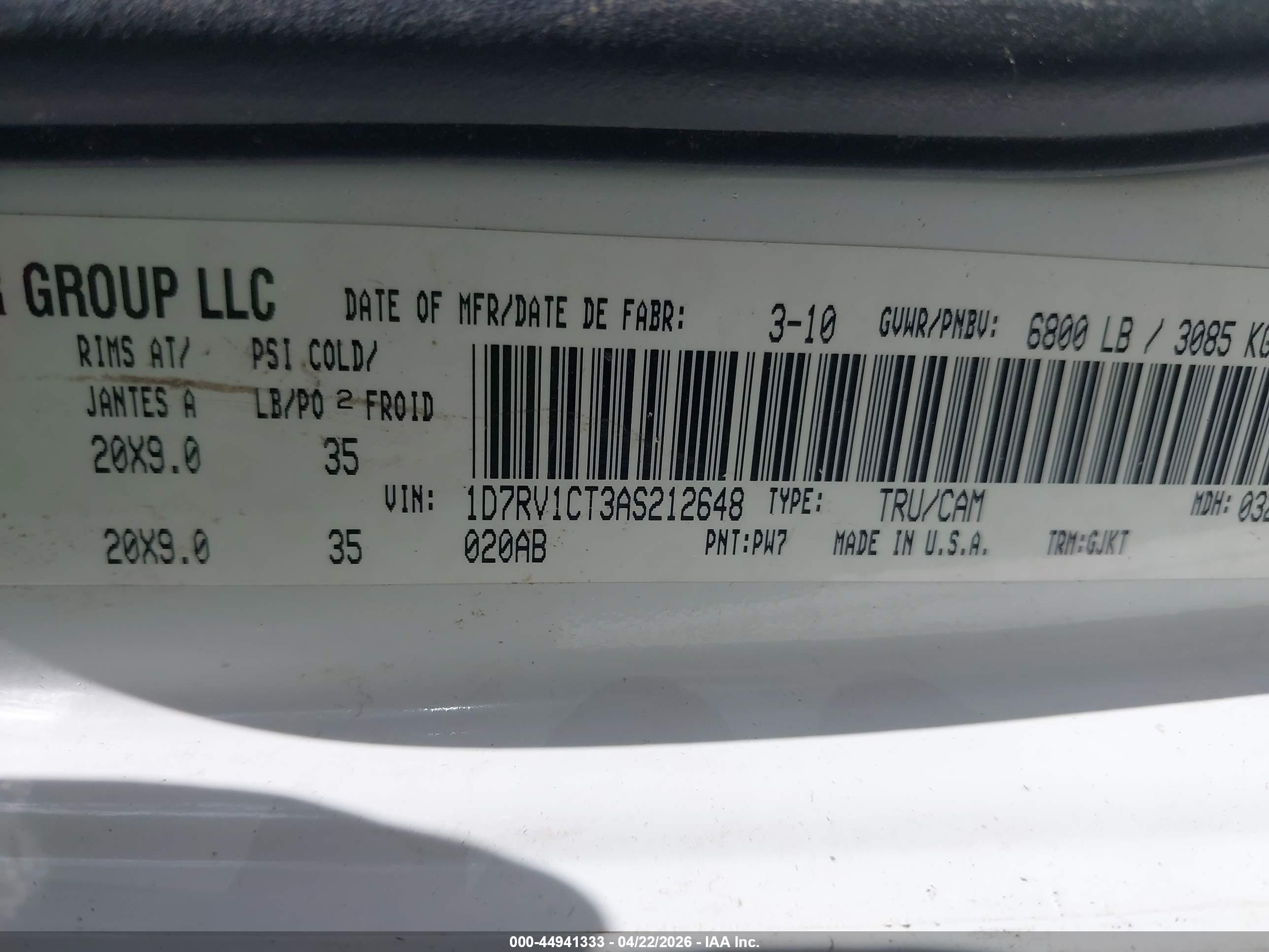 DODGE RAM image 9