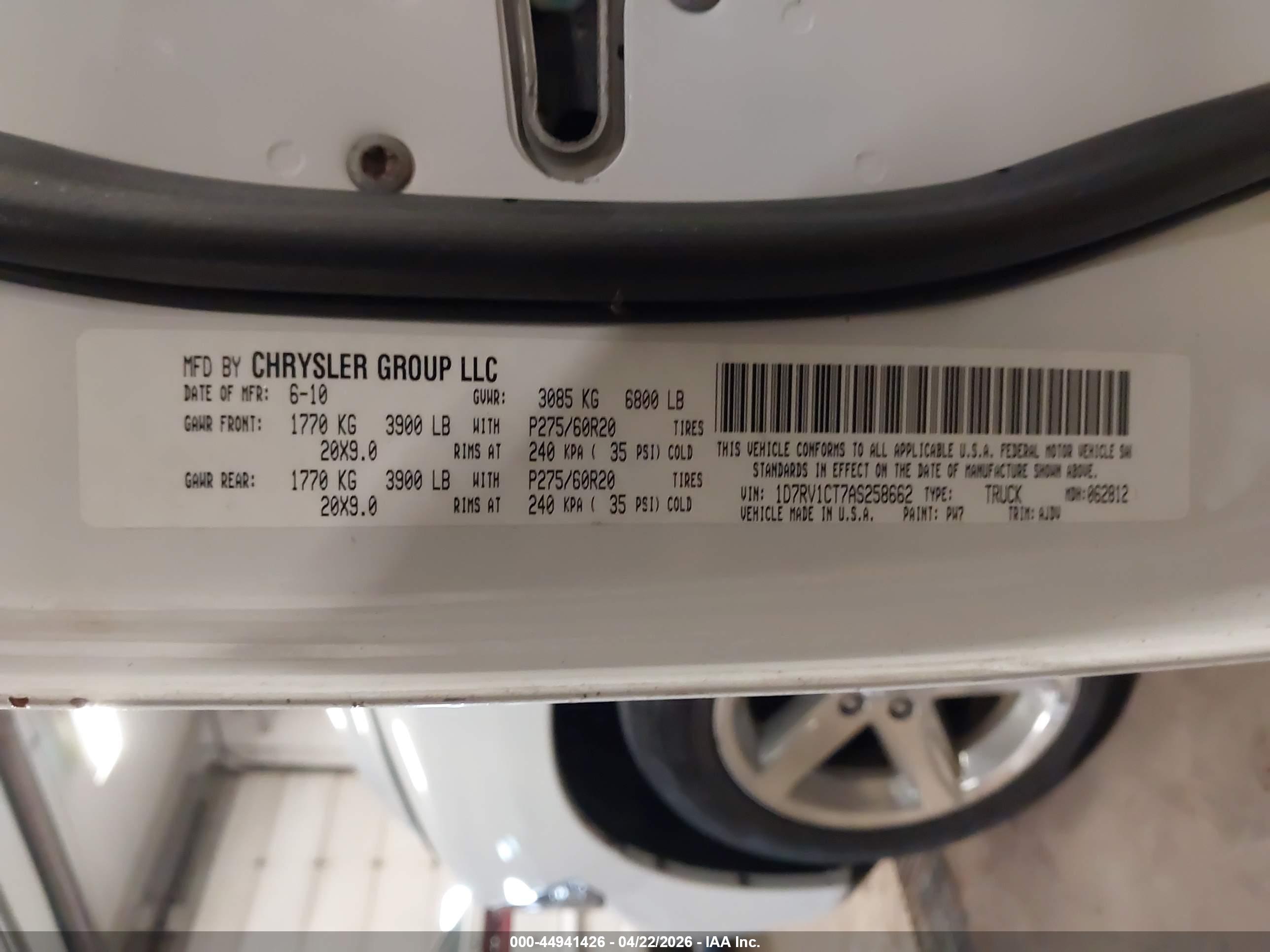 DODGE RAM image 9