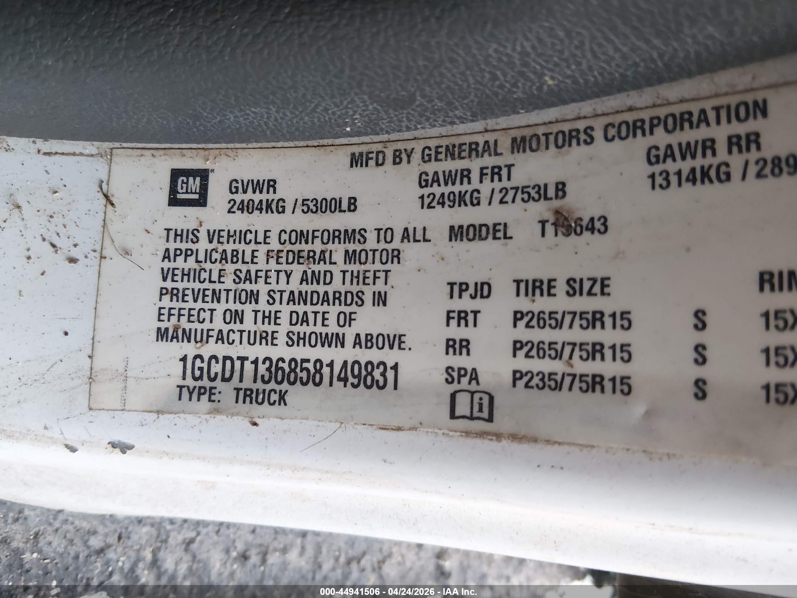 CHEVROLET COLORADO image 9