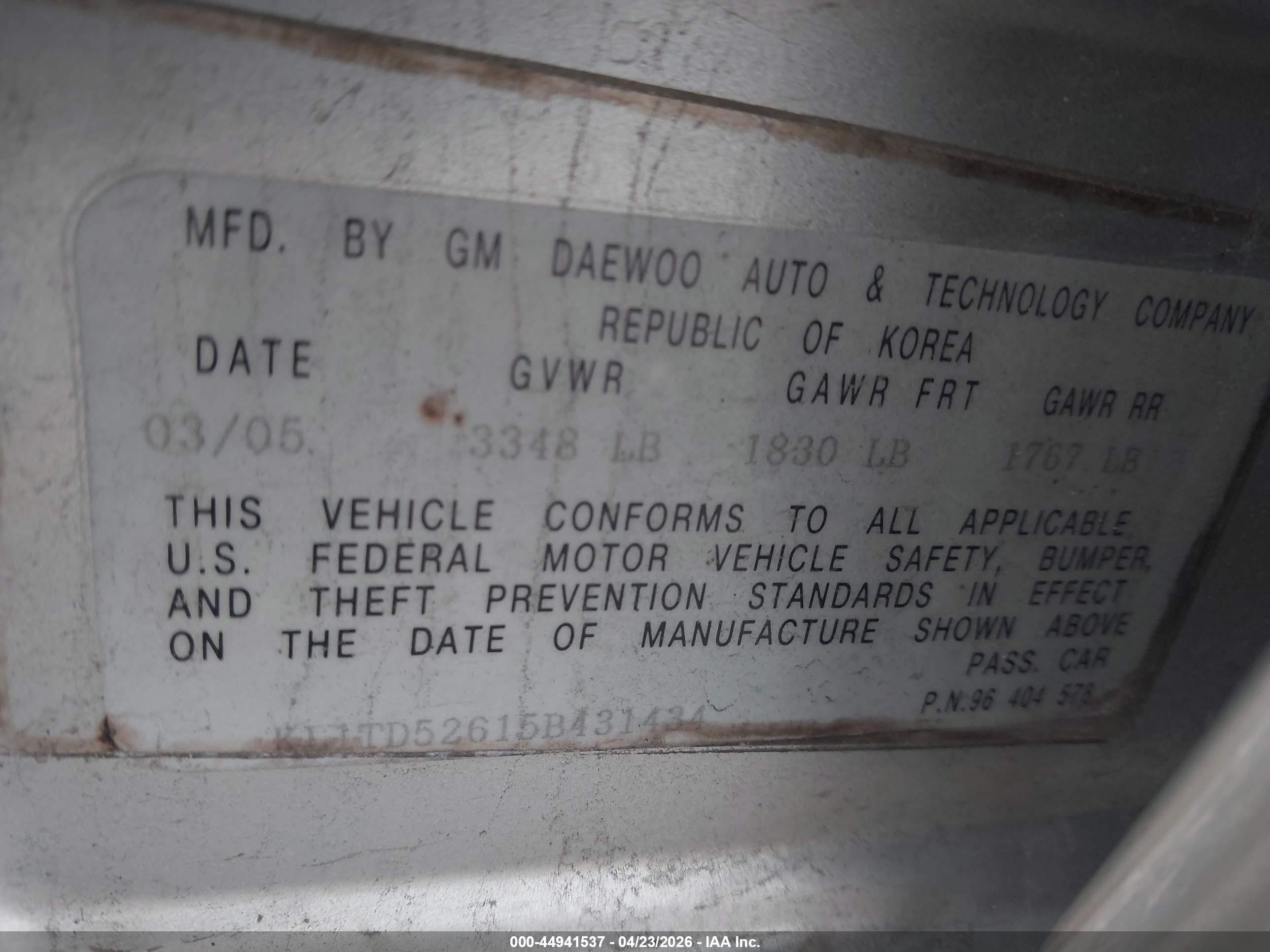 CHEVROLET AVEO image 9