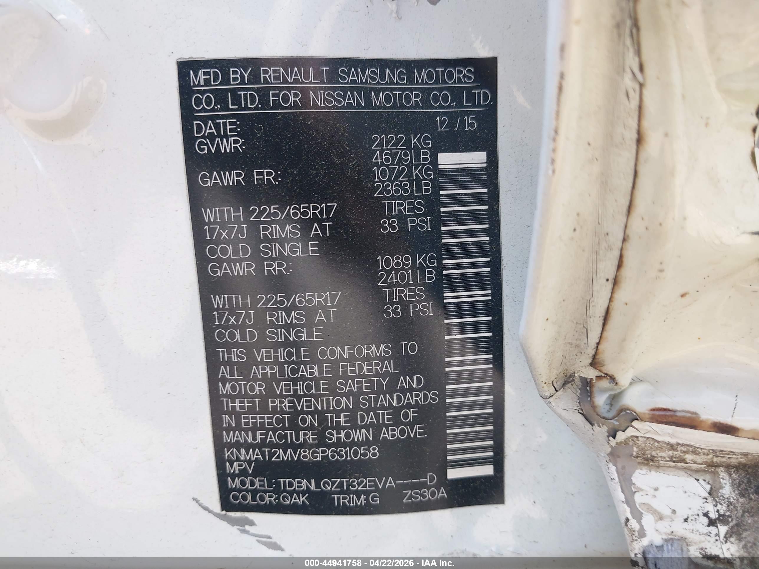 NISSAN ROGUE image 9