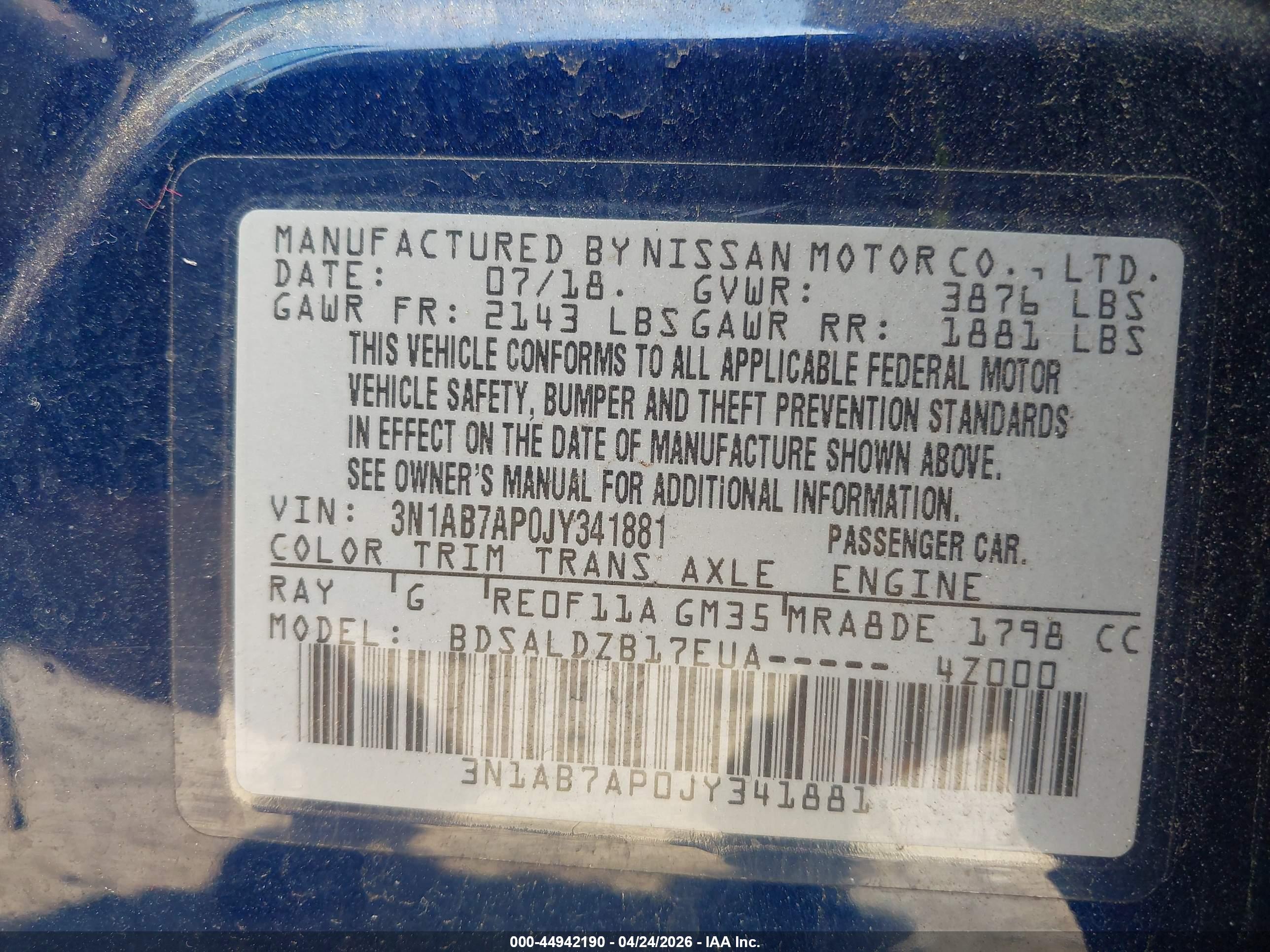 NISSAN SENTRA image 9