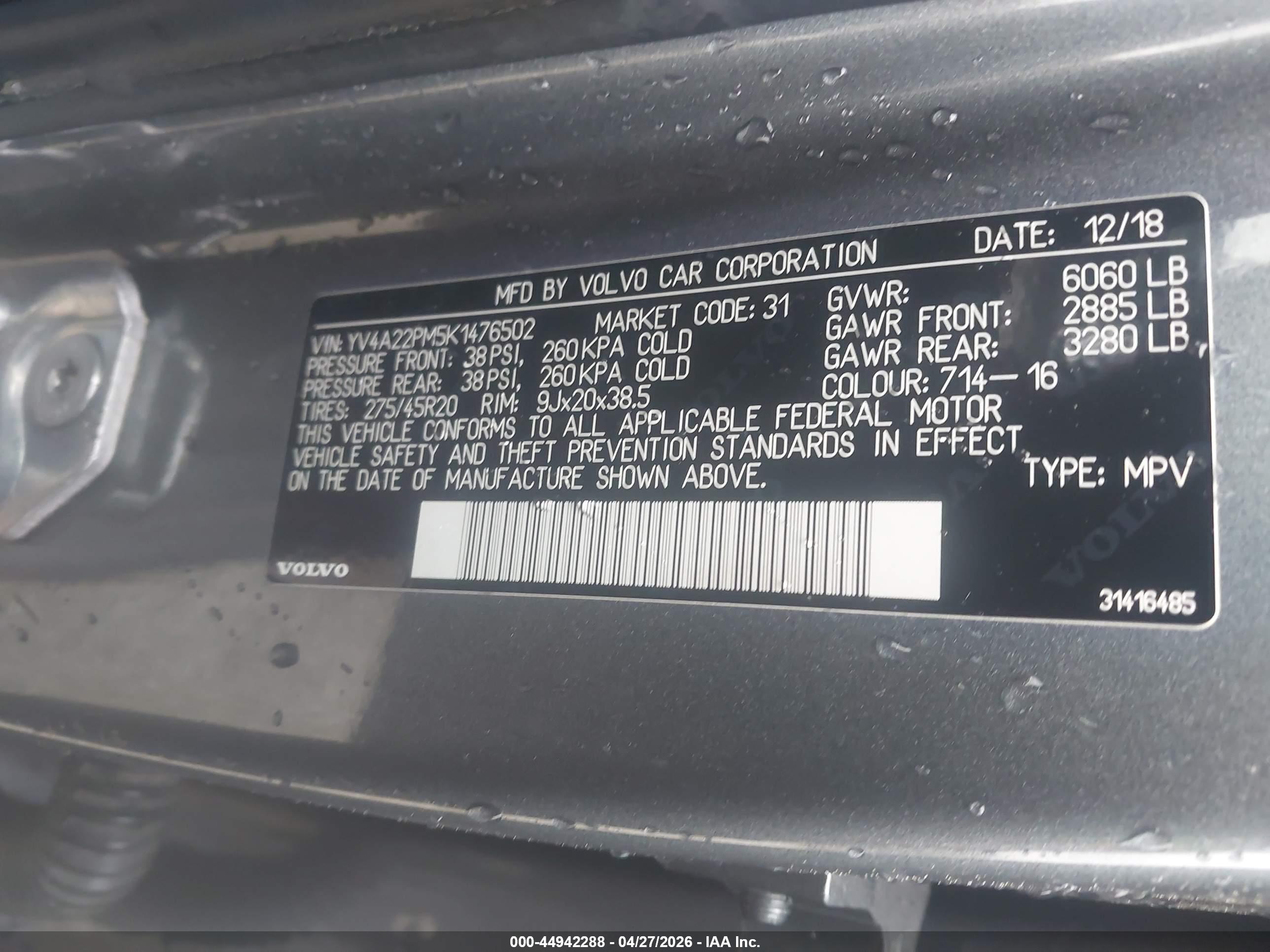 VOLVO XC90 image 9