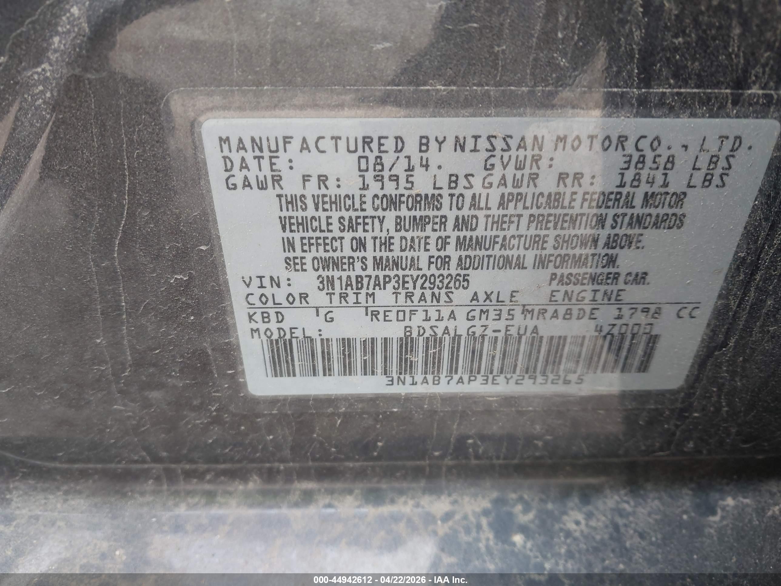 NISSAN SENTRA image 9