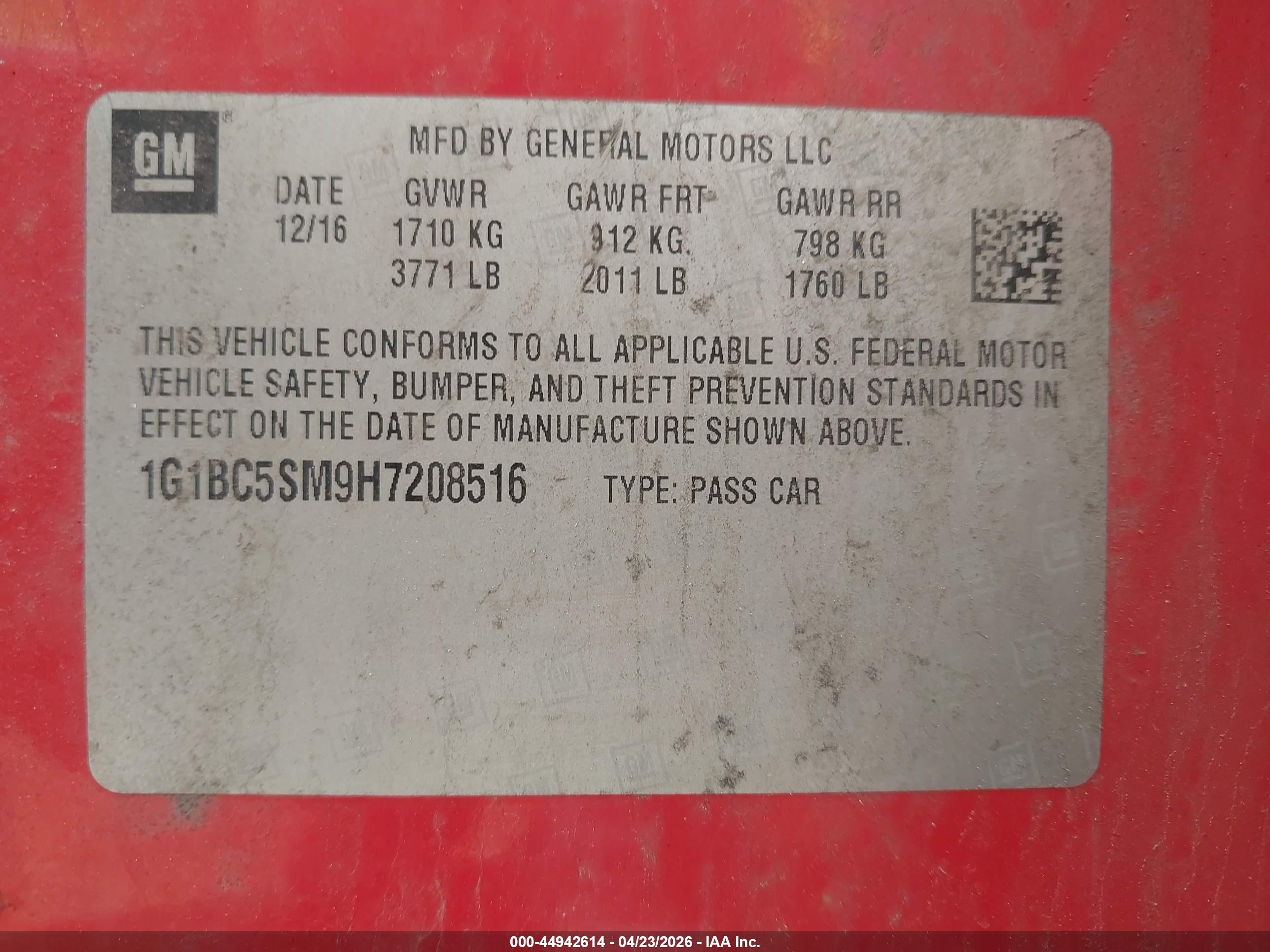 CHEVROLET CRUZE image 9