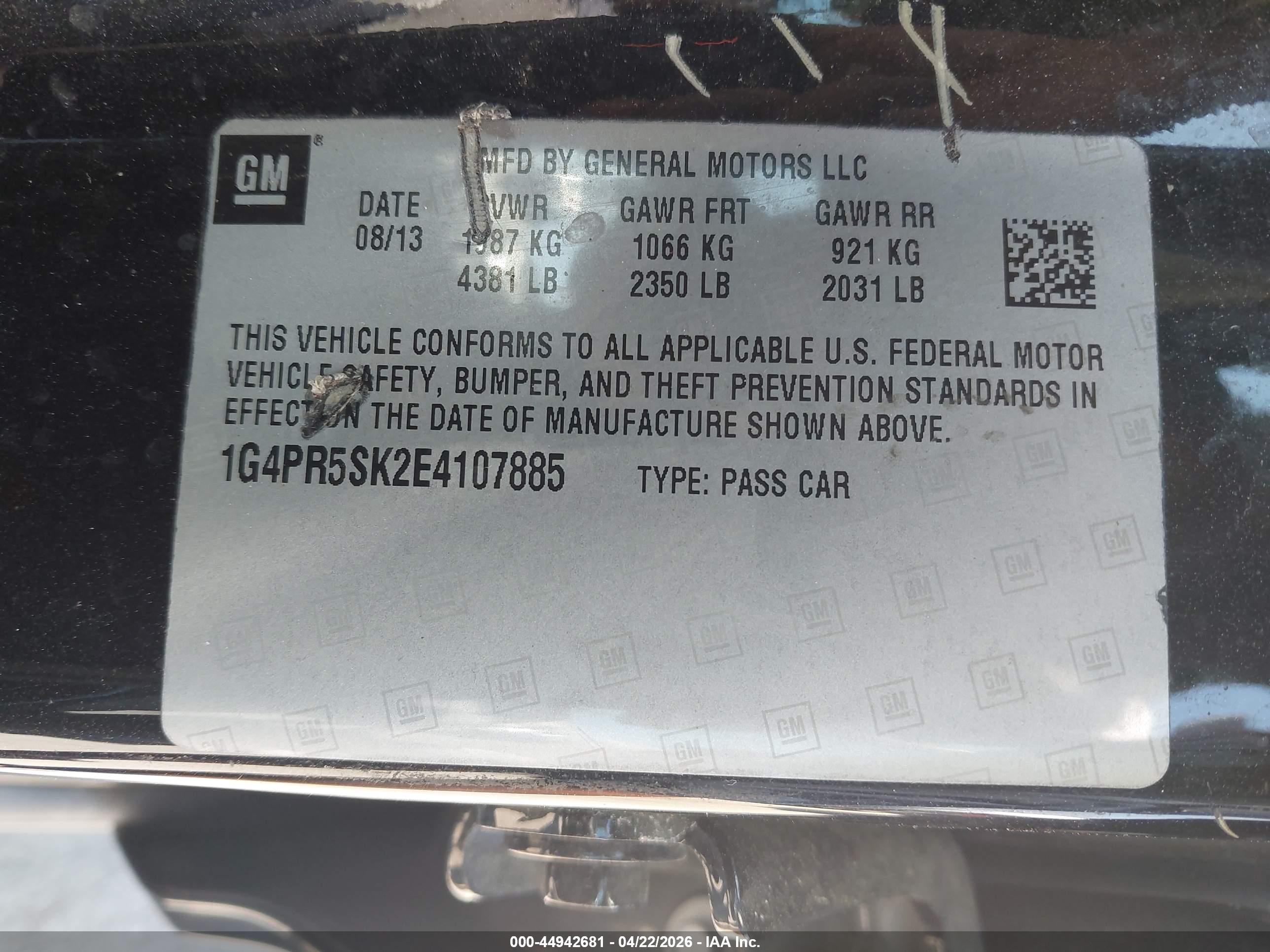 BUICK VERANO image 9