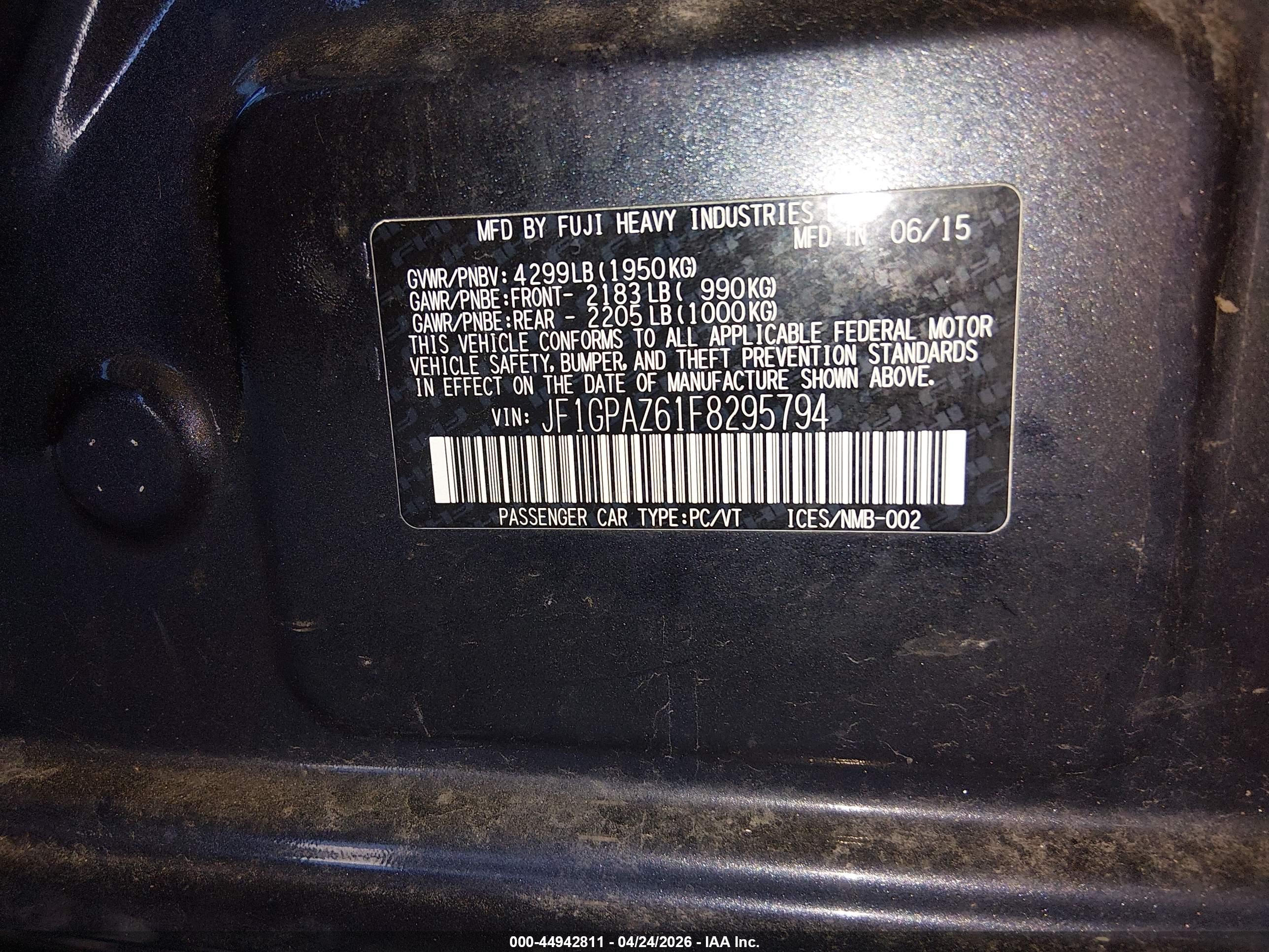 SUBARU IMPREZA image 9