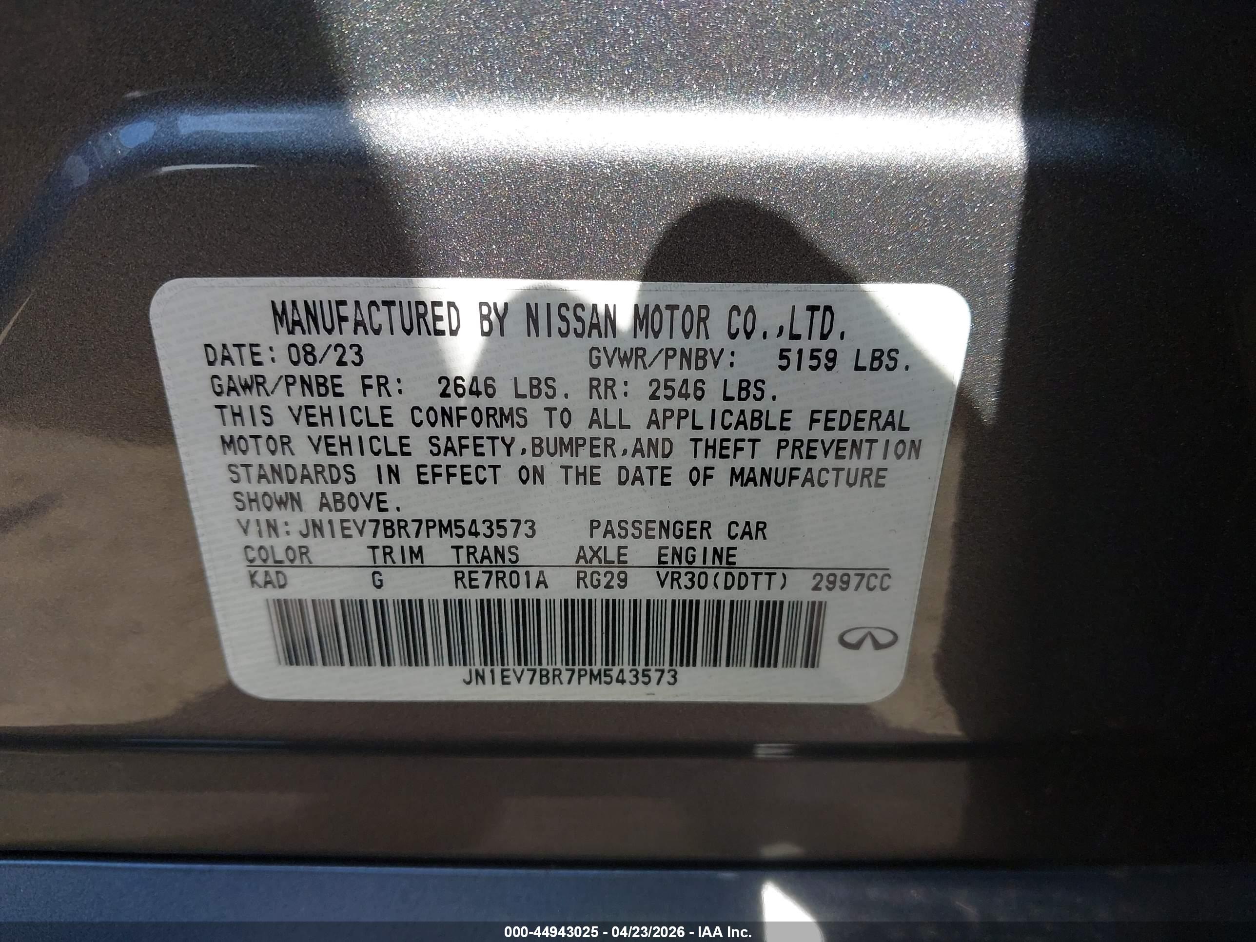 INFINITI Q50 image 9