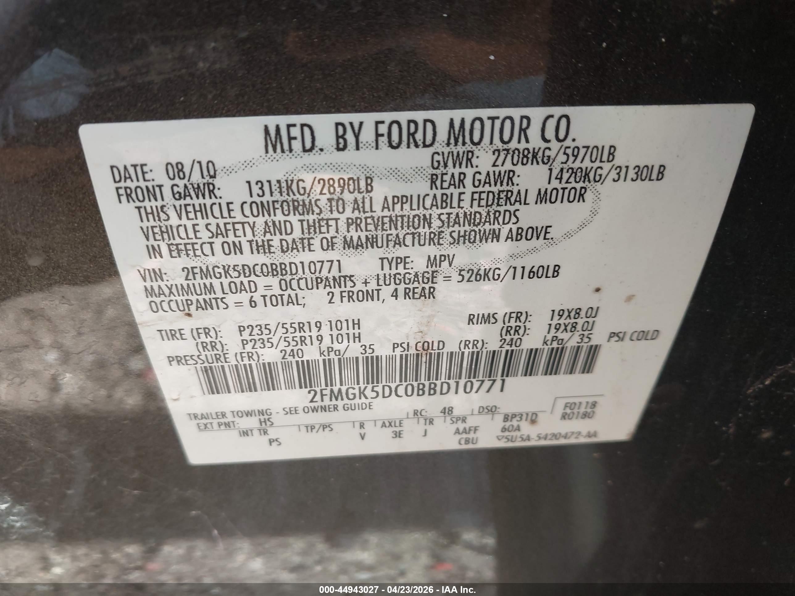 FORD FLEX image 9